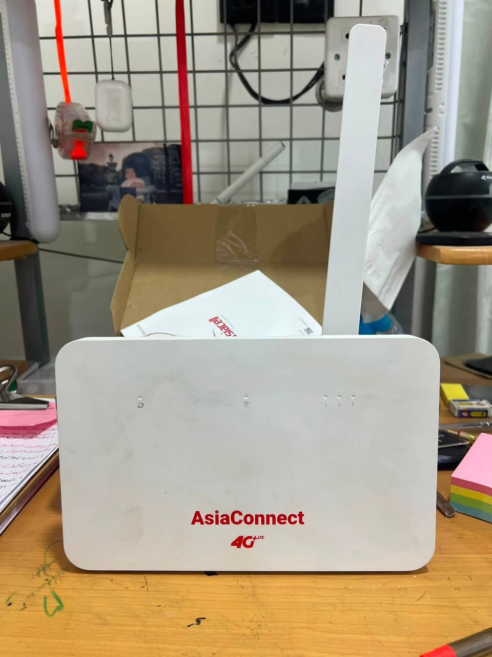 راوتر 4G • اسيا سيل • مدى بعيد