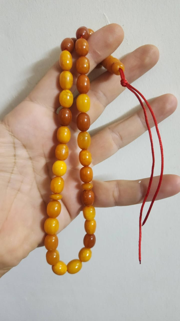 السلام عليكم 
الى عشاق الكهرب الألماني القديم 
الوزن ٢٨ غرام 
٣٣ خرزة
قطعة كفية جميلة ومميزة تستحق الاقتناء 
للإستفسار متوفر واتساب 
***********
الرجاء من الاخوان الما عنده خبر بالكهرب الألماني 
خلي يعبر المنشور 
تحياتي للجميع
