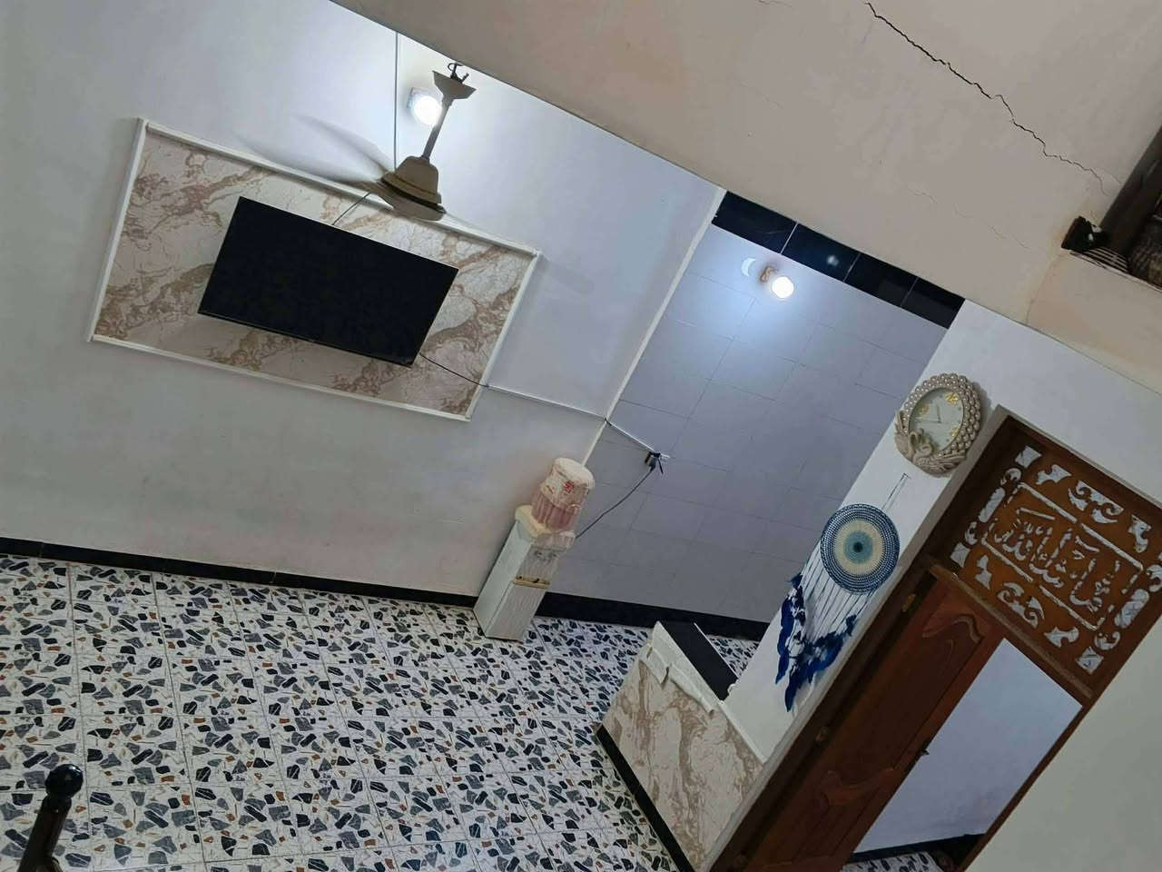 سلام عليكم مساحه ١٠٠ متر بناء جديد غرفه هول مطبخ ستقبال بناء درجه اؤله طابوك سكف صب كونكريت مكانه ابو خستاوي شارع الغسل نهايته السعر ٥٣ وبي مجال قليل رقمي ***********
