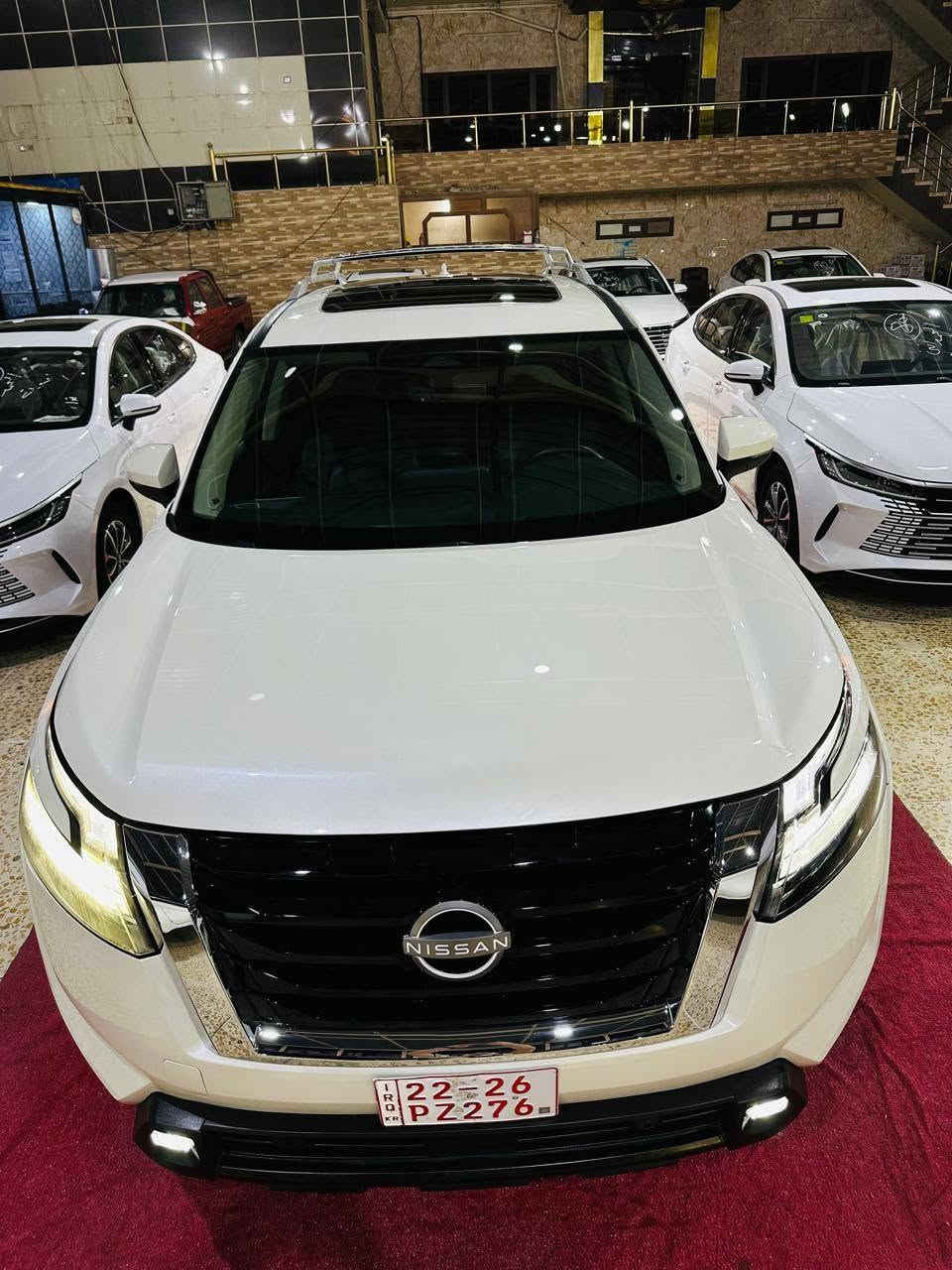 🔊(فرع كركوك) 

📌Nissan Pathfinder 2024 SL📌

♂️عداد المسافة 60000 mile

💵 (السعر/ 26000 $ ) 

♦️ (مرقمة رقم اربيل ) 

♦️المواصفات :

بصمة تشغيل
بصمة ابواب
تشغيل عن بعد (Remote Start)
صندوق شفط كهربائي 
فتحة سقف بانوراما 
رادار امامي (تحديد مسار)
رادار جانبي (نقاط عمياء)
رادار خلفي (تحذير من الاصطدام)
حساسات امامية+ خلفية
سستم سماعات BOSE
اوتو بارك Auto Park
كاميرات 360°
 فور ويل AWD  
كشنات جلد
كشنات ميموري
كشنات تدفئة+ تبريد 
كشنات خلفية تدفئة
كشن خلفي منفصل  
دشبول ديجيتال 
تبريد قطعتين لمس
تحكم وضعيات القيادة...Drive Modes 
شفتات + تحكمات استيرن 
هيتر استيرن
Apple Car Play
Android Auto 
هاند بريك بصمة
اوتو هولد Auto Hold
اوتو ستارت Auto Start
اوتو ستوب Auto Stop 
مانع انزلاق+ABS
شاشة كبيرة لمس+كاميرا
منافذ AUX+USB
وبقية المواصفات المعروفة

♦️(العنوان/كركوك شارع المعارض)

♦️للاتصال/

جنيد
***********
***********
