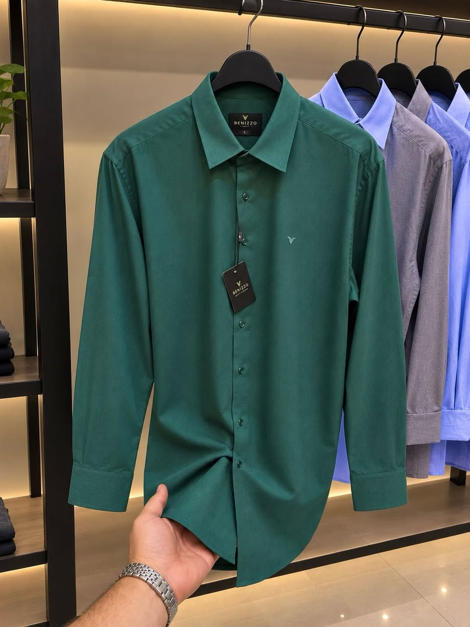 قميص BNZZO • مقاسات M‑3XL • مول ڤينيسيا