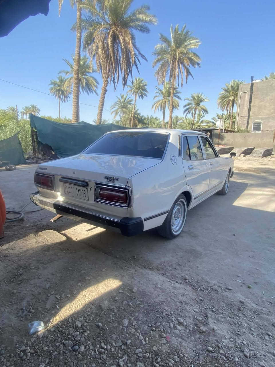 سلام عليكم نيسان داتسن 79 ام حديبه باسمنه تحويل شوكت متحب 
كير محرك خير من الله 
تبريد شغال كامل ثلج بس اخلي غاز شهر ونص ويخلص شهرين بي ليك مافحصته وين 
تايرات حلوات ابو الخطه 
كير 5نمره ماعده البك 
كهربائيات كلهه شغاله 
حداديه 70 ب100 تراي وين متريد مفتوح 
مكان بابل...السعر 30 
‏‪***********‬‏ للستفسار

