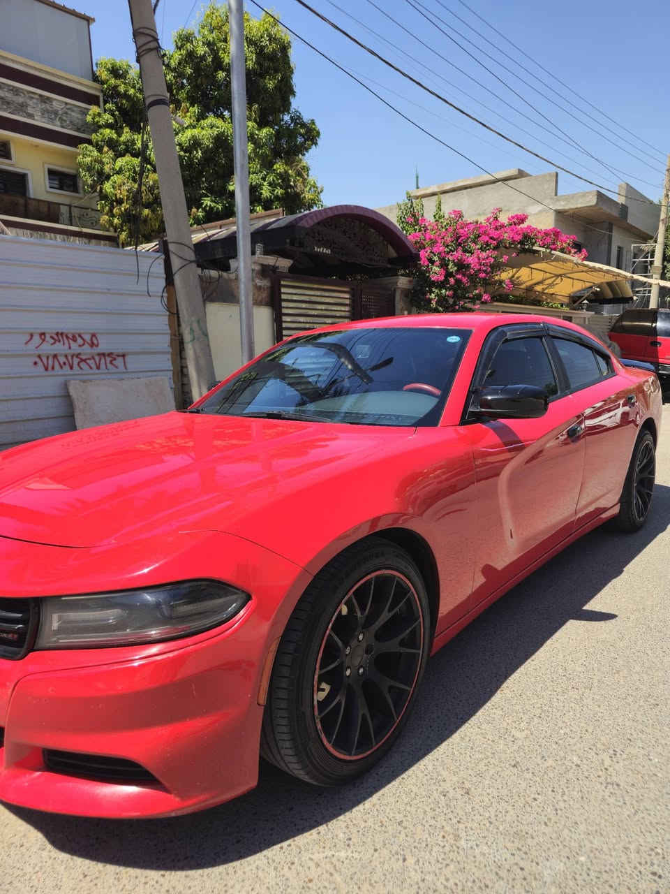 دوج جارجر 2017 sxt🚘🚘
لون  احمر
رقم سليمانية 

مواصفاتها 

تو ويل
شاشة كبيرة
كشنات كهرباء 
كشنات تدفئه + تبريد
مري هيتر
تشغيل عن بعد+دخول ذكي
بصمة ابواب وصندوق  
داخله كلين السياره 

ملاحظة // السيارة بيها اربع قطع صبغ بدون دواخل
بجم كبس 
السعر *180*

للاستفسار خاص او
***********
***********
واتساب او اتصال
