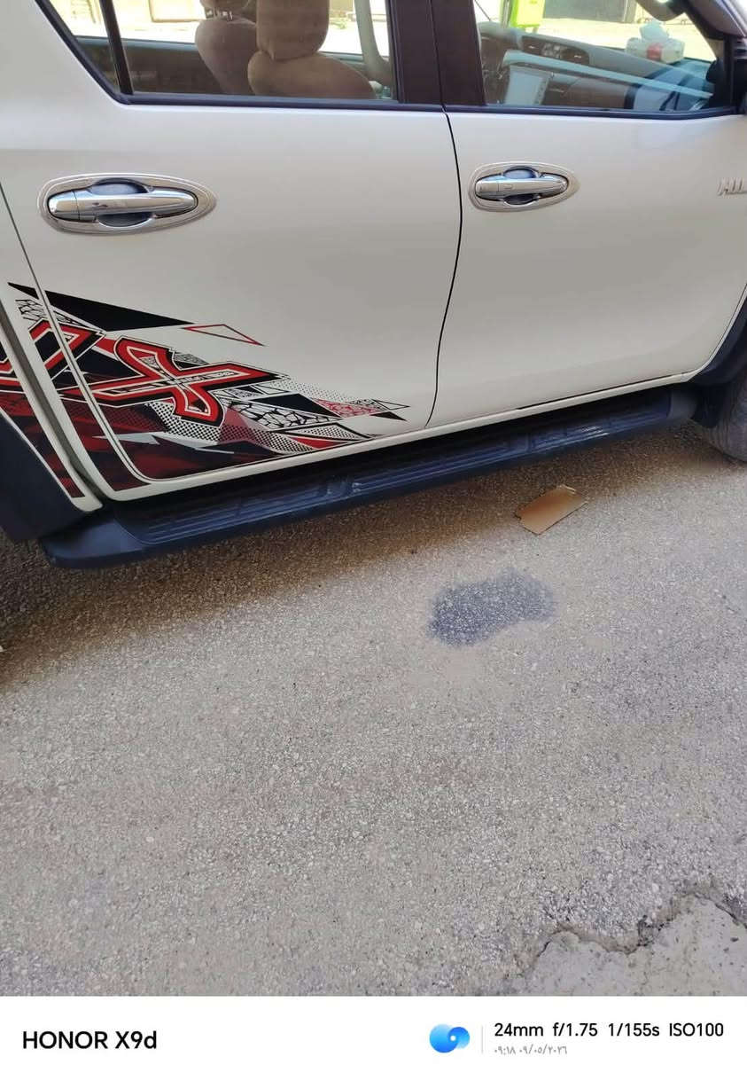 سلام عليكم 
للبيع او مراوس 
تويوتا هايلوكس TRD موديل 2023 اربيل سنوية بأسمي تحويل ثاني يوم فول مواصفات ماشية 93 الف كير ومكينة جيس السيارة جاهزة من كلشي مكفولة شرط ماعدا بارد حجم الاصبع خل الدعامية الخلفية غيرها ماكو اي شي العنوان الديوانية 
 ***********
السعر 340 وبيها مجال

نص مكتوب في الصور:
- HONOR X9d 24mm f/1.75 1/835s ISO100 ٠٩:١٦ ٠٩/٠٥/٢٠٢٦
- HONOR X9d 24mm f/1.75 1/520s ISO100 ٠٩:١٨ ٠٩/٠٥/٢٠٢٦
- HONOR X9d 24mm f/1.75 1/997s ISO100 ٠٩:١٧ ٠٩/٠٥/٢٠٢٦
- HONOR X9d 24mm f/1.75 1/586s ISO100 ٠٩:١٦ ٠٩/٠٥/٢٠٢٦
- HONOR X9d 24mm f/1.75 1/155s ISO100 ٠٩:١٨ ٠٩/٠٥/٢٠٢٦
