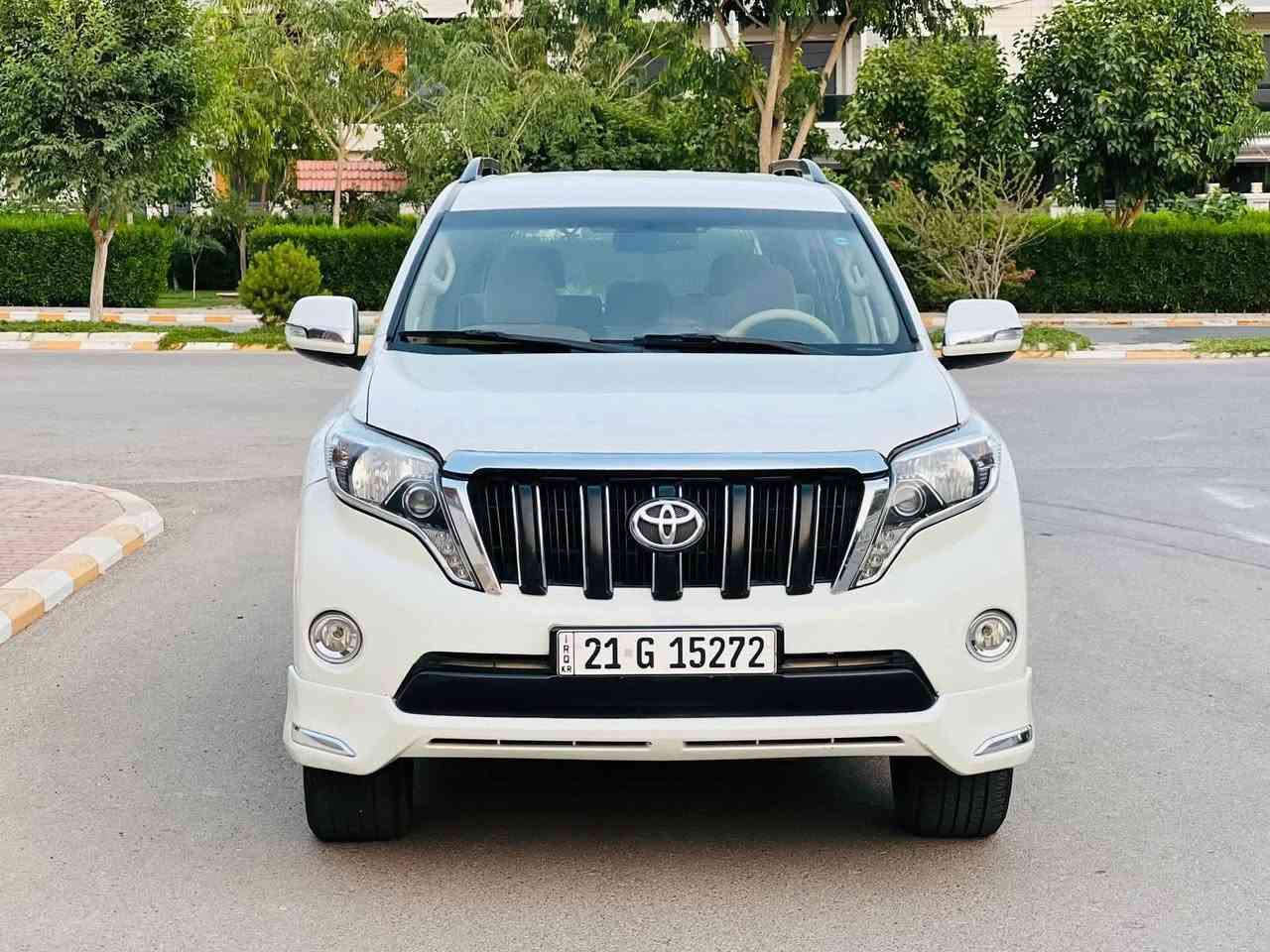 بردوا ٢٠١٢ مكفولة
تويوتا برادو ٢٠١٢ للبيع 
محرك ٤ سلندر ٢٧٠٠ سيسي
السياره مكفوله وبحاله فوق الممتازه.
سونارها مرفق مع الصور
رقم سليمانيه الدولي (الجديد) باسمي

العنوان خانقين او بعقوبه هاتف/ ***********

لمعرفة السعر بأمكانك الاتصال او ترك رسالة عبر واتساب او ماسنجر.
