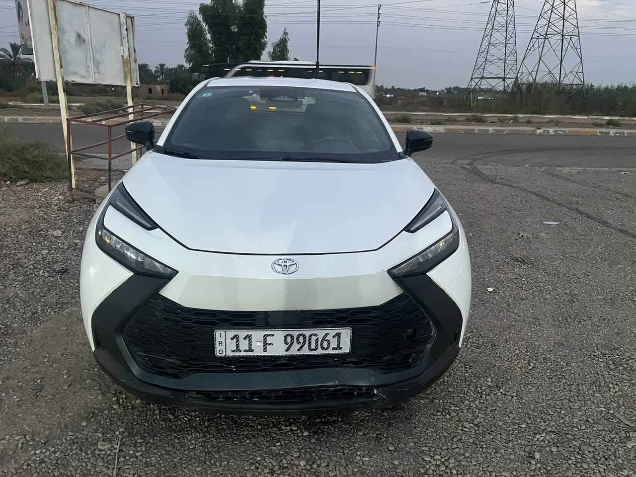 السلام عليكم CHR 2024 بنيد فقط وشويع باب السايق يعني يمي انطخت بلباب السعر 170 وبيهه مجال لستفسار ***********
