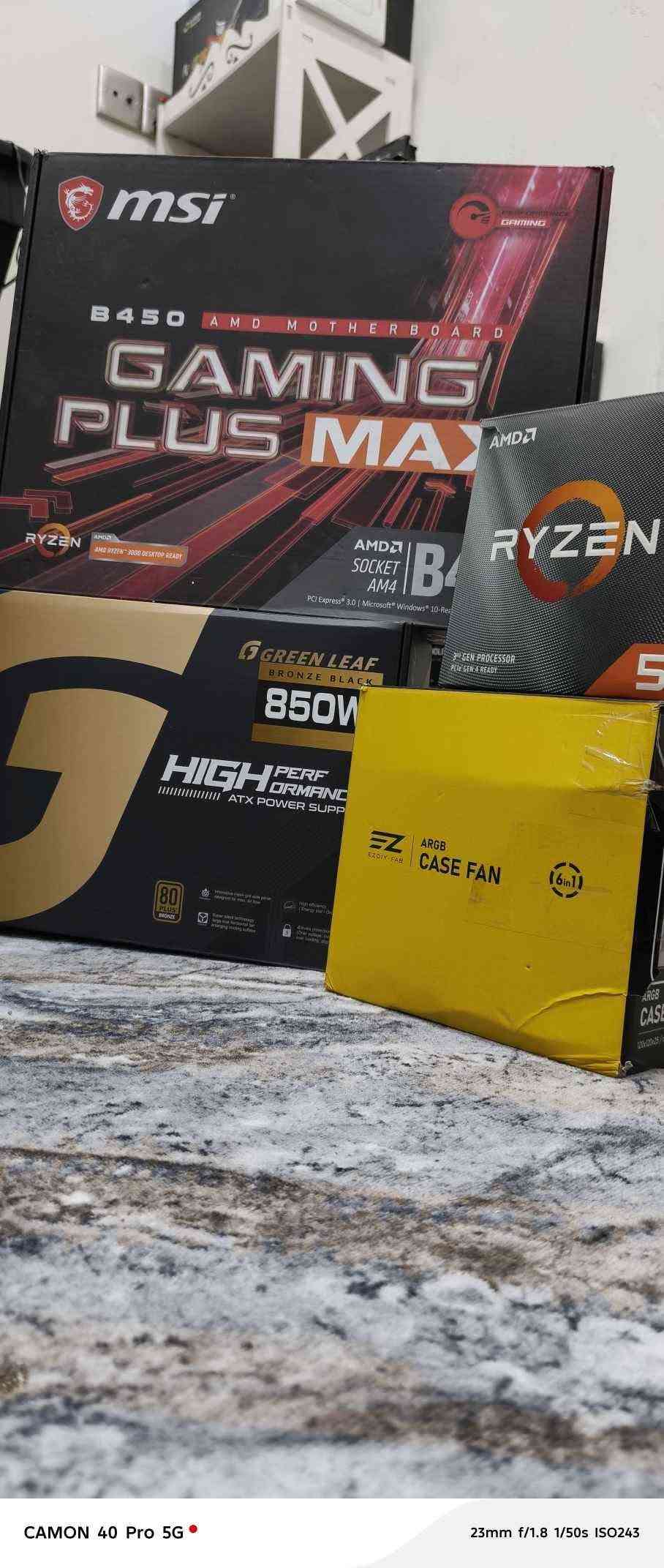 تجميعة • رايزن ٥ ٣٦٠٠ • RX VEGA ٥٦