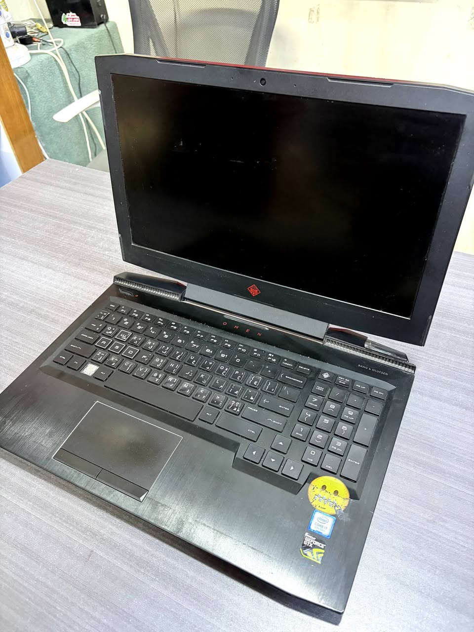 السلام عليكم السلام عليكم ورحمة الله وبركاته
لابتوب للبيع hp omen 

المواصفات : 
Intel(R) Core(TM) 17-8750H CPU
NVIDIA GeForce GlX 1060 6gb
الرام 16 gb 
مساحة التخزين 1tb ssd nvme وhdd 

المكان النجف الاشرف 
للتواصل المراسله على الماسنجر او الواتساب 
الرقم : ***********

