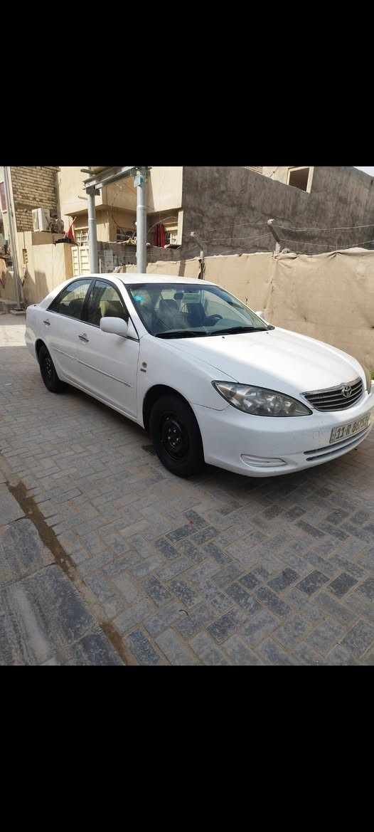 كامري موديل 2003 سنويه ورقم جديد بغداد بسمي مكينه 2400 كير عادي مصبوغه جماليه سياره جاهزه مابيهه كل نقص للستفسار *********** مكان سياره ميسان سعر 85
