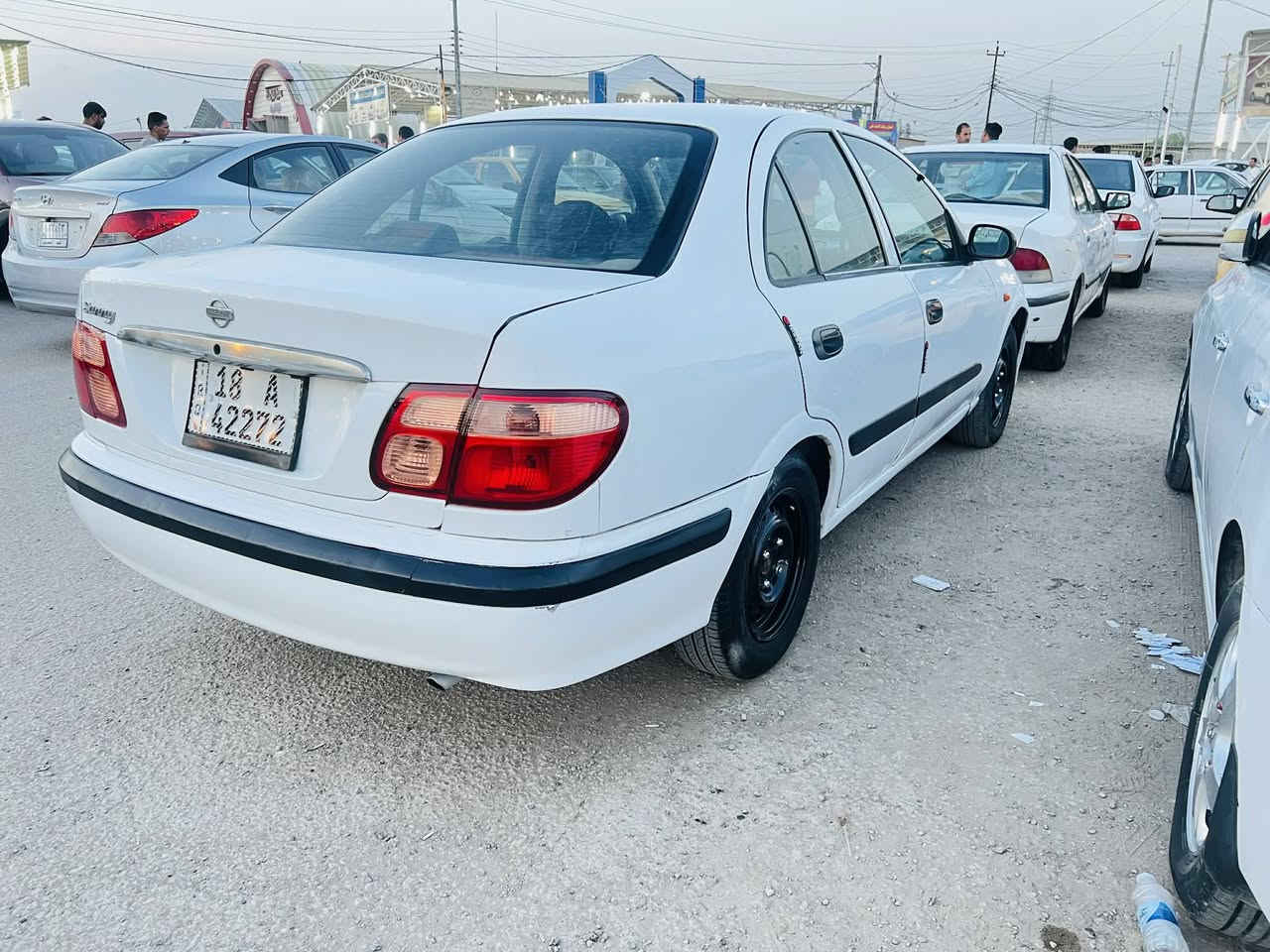 سلام عليكم نيسان صني موديل 2001 بسمي مداور ثاني يوم يسره بلادي محرك 1600 قبق اسود كير اوتو كلشي شغال تبريد شغال كهربائيات كله شغاله مصبوغة عام جماليه السعر 60 او بيه مجال ***********

