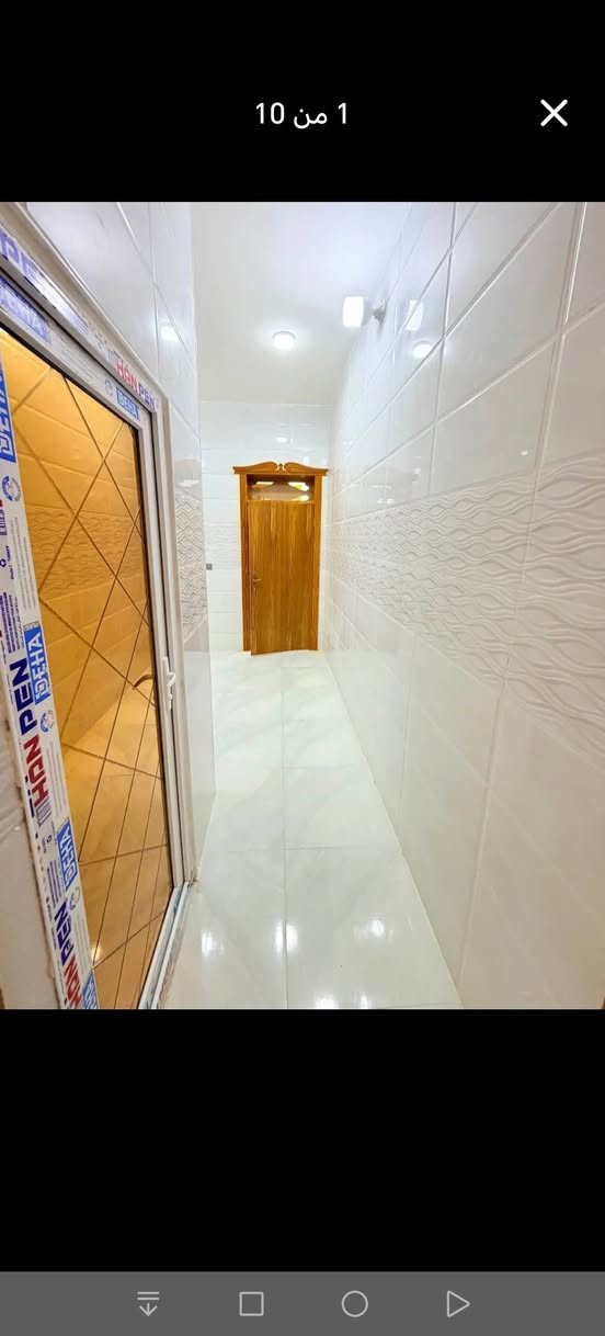 سلام عليكم
بيت 🏠 عدد 2 للبيع مساحه الواحد 100متر

طابو زراعي 

بيت جديد ما مسكون غرفه +صاله+مطبخ +استقبال 
حمامات 

بناء درجه أولى طابوق جمهوري اساس سقف صب كونكريت مركزي 

سعر45مع مجال 💸 

جميع الخدمات متوفر كهرباء +ماء+شارع 10

نجف شارع صب عمود ٣٢١قريب ع سوق 

أتصل وتدلل *********** وأتساب 📞📞 النجف, العراق

نص مكتوب في الصور:
- 5 من 10
- 10 من 10
- 1 من 10
- 7 من 10
- 3 من 10