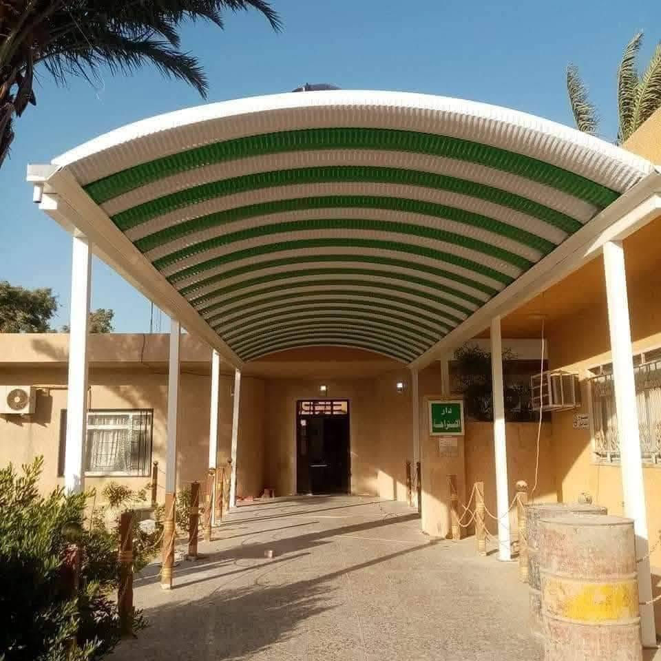 🛡️ الجمال والضمان... بتصميم واحد! ✨
مع كيسبان واسط تحصل على شغل متين، تصميم أنيق، وضمان حقيقي لمدة 5 سنوات.

🏠✨ واجهة CNC مجانية للمنازل حسب الطلب! اختار التصميم اللي يعجبك، وننفذه بما يتناسب مع واجهة بيتك ويضيف لمسة فخامة وجمال بدون تكلفة إضافية.

🏗️ ننفذ جميع الأعمال: • كافة أنواع المظلات والسقائف
• الجملونات والهياكل المعدنية
• مظلات وتغطيات المسابح
• أعمال وتجهيزات دوائر الدولة والمؤسسات
• تنفيذ حسب القياس والتصميم المطلوب

🔩 مواصفات الحديد: • كيسبان 0.5 ملم — مقلون وصبغ حراري
• الساقية 2 ملم — مقلون وصبغ حراري
• بوري مربع 8×8 سم، سماكة 2 ملم — تركي 🇹🇷
🎨 20 لون حراري حسب ذوقك
🛡️ حماية من الصدأ والتآكل
🌡️ عزل حراري

📐 القياس والمعاينة مجانية بالكامل
🎯 تنسيق الألوان والتصميم حسب الطلب
🚚 نوصل ونشتغل في جميع محافظات العراق
📲 للحجز والاستفسار: واتساب: ***********
اتصال مباشر:***********
⭐ كيسبان واسط جودة بالحديد • تصميم مميز • تنفيذ متقن • ضمان 5 سنوات

نص مكتوب في الصور:
- بعد العمل