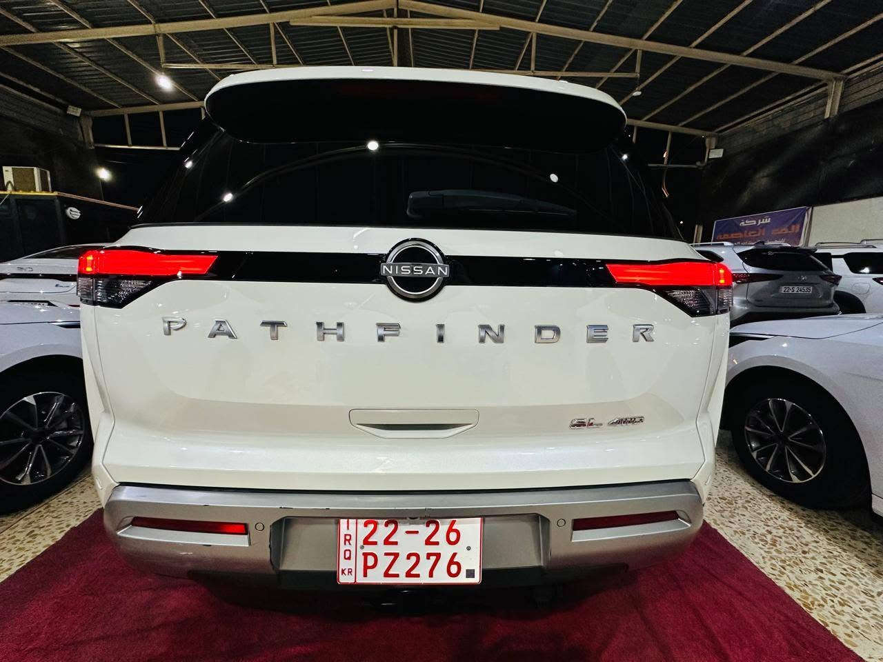 🔊(فرع كركوك) 

📌Nissan Pathfinder 2024 SL📌

♂️عداد المسافة 60000 mile

💵 (السعر/ 26000 $ ) 

♦️ (مرقمة رقم اربيل ) 

♦️المواصفات :

بصمة تشغيل
بصمة ابواب
تشغيل عن بعد (Remote Start)
صندوق شفط كهربائي 
فتحة سقف بانوراما 
رادار امامي (تحديد مسار)
رادار جانبي (نقاط عمياء)
رادار خلفي (تحذير من الاصطدام)
حساسات امامية+ خلفية
سستم سماعات BOSE
اوتو بارك Auto Park
كاميرات 360°
 فور ويل AWD  
كشنات جلد
كشنات ميموري
كشنات تدفئة+ تبريد 
كشنات خلفية تدفئة
كشن خلفي منفصل  
دشبول ديجيتال 
تبريد قطعتين لمس
تحكم وضعيات القيادة...Drive Modes 
شفتات + تحكمات استيرن 
هيتر استيرن
Apple Car Play
Android Auto 
هاند بريك بصمة
اوتو هولد Auto Hold
اوتو ستارت Auto Start
اوتو ستوب Auto Stop 
مانع انزلاق+ABS
شاشة كبيرة لمس+كاميرا
منافذ AUX+USB
وبقية المواصفات المعروفة

♦️(العنوان/كركوك شارع المعارض)

♦️للاتصال/

جنيد
***********
***********
