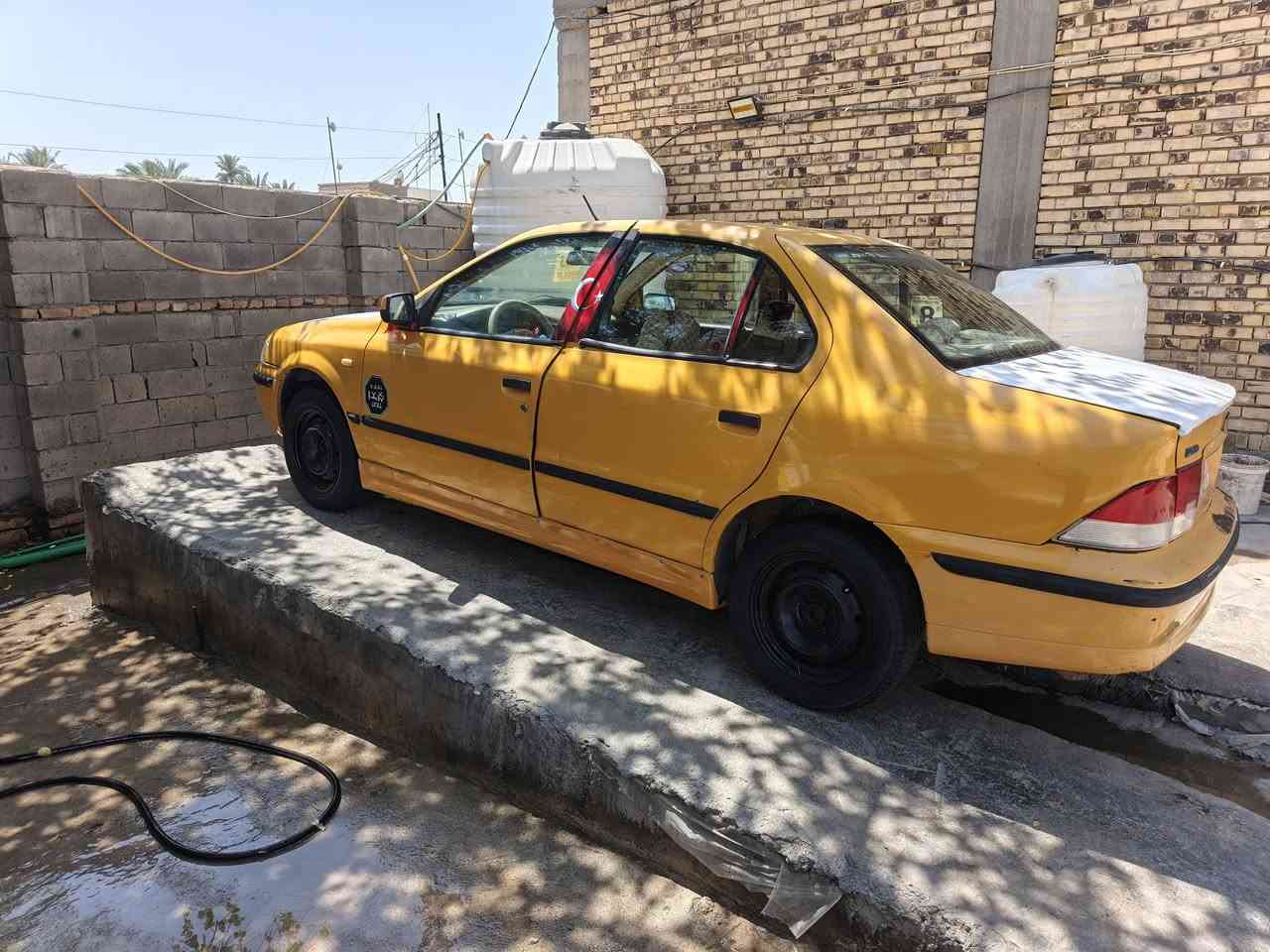 السلام عليكم للبيع سمند موديل ١١ ضربه جاملغ الوره جهة السايق سياره مكينه كير حداديه شرط تخم تاير جديد سياره جاهزه مصفره هيئةوغرامات السعر ٢٦ بيهه مجال للاستفسار ***********
