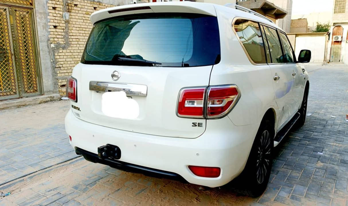 نيسان باترول 2012 SE خليجي للبيع او مراوس
فول مواصفات
رقم بغداد بأسمي سنويه لسنه 2028
ماشيه 194 الف كيلو
8 سلندر 5600 الصغير  المرغوب 
كاميره 
بصمة
سلايد
شاشه
كشنات جلد بلادي كهرباء
ثلاجه
جنطه كهرباء
حساسات خلفيه وامامية
ماوس تحكم وضعيات القيادة
7 راكب
3 قطع تبريد
——-
مكفوله من الضربه 
ببيها صبغ مكانات اثر جراد 
بيها بارد بسيط اسفل الباب الخلفي
محرك كير مكفول
السياره جاهزه من كلشي
مكان سياره البصرة الزبير
السعر 195
*********** الزبير, البصرة
