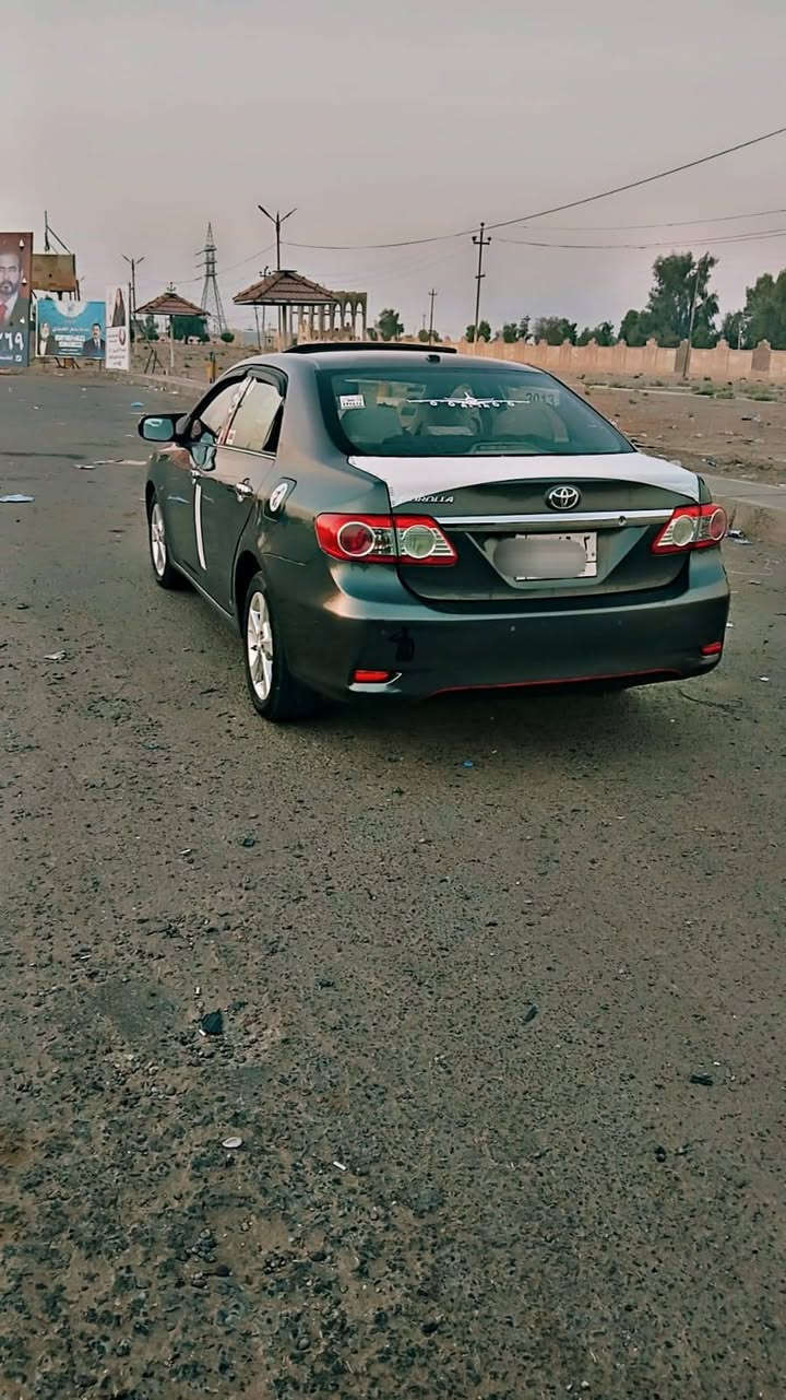 كورولا للبيع موديل ١٣ رقم بغداد باسمي فقط بيها بارد جاملق خلفي مكان السياره تكريت السعر 135 *********** مكلف بالنشر
