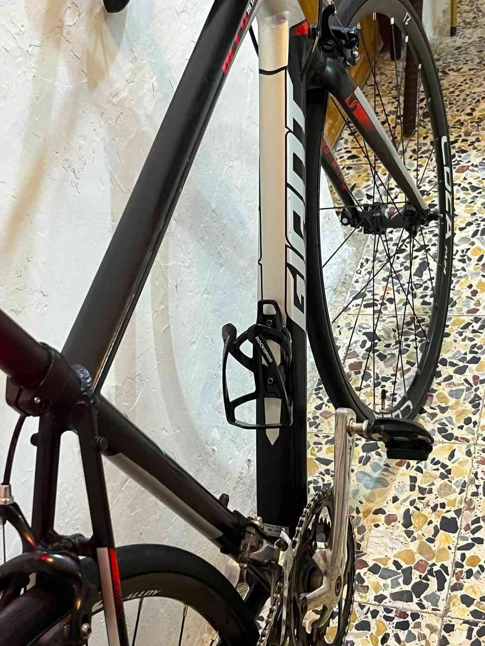 الوحش 🐦‍🔥☑️🚴🏻

سلام عليكم 
بيسكل سباق ومسافات طويله البيع من ماركه. جانت ✅
علميه غنيه عن تعريف 💯

دراجه نظيفه وكلش حلوه ومصروف عليه ✅🌹

رتفاع 54
سستم كامل شيمانو 
كلارس 🐦‍🔥
عكرب شيمانو كلارس ☑️
زنجيل اصلي. 💯
يدات. بريك بدلات شيمانو صلي كلارس🔥

بدال امامي شيمانو صلي كلارس 

11✖️2
دشلي اصلي ☑️
مكينه امامي اصلي 🖌️☑️
 
ستيرن. كاربون صلي ماركه علميه معروفه 📌
سرج كاربون 💯
مزود بوياله صوت. طرب. بطيخات تغليف كاربون بل كامل ماركاه علميه 
    النوع: عجلات طريق Road Bike.
* الجنط: أسود، تصميم خفيف ومنخفض الارتفاع نسبيًا.
* الأسلاك: رفيعة وعددها مرتفع نسبيًا، وموجهة للاستخدام على الطريق.
* الهوبات: خفيفة، وتبدو مخصصة لدراجة طريق
* ⁠وبطيخات من داخل بوربرن
ولستيرن. امامي كذلاك بوربرن 

تايرات صليه جديده مخصصه لمسافات طويله وسباقات 💯✅

ودراجه كلشي حديث بيه وجديد واصلي  وتدللون 

عذروني سعر خاص 
***********
يوجد توصيل جميع محافظات 🚚📞
