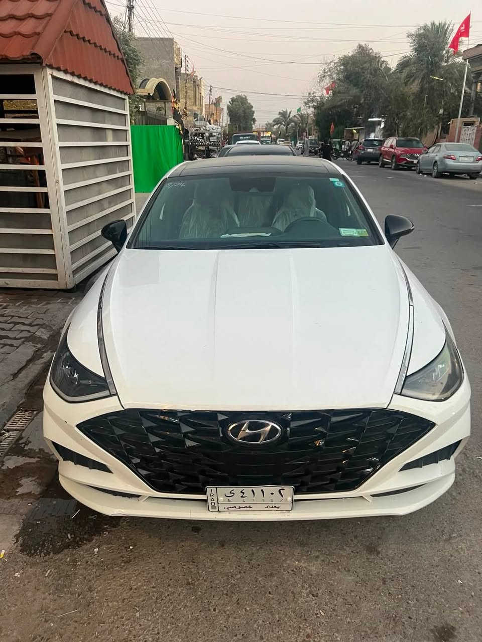 🚘 للبيع: هيونداي سوناتا 2022 Limited

▫️ وارد أمريكي 🇺🇸
▫️ اللون: أبيض 🤍
▫️ الممشى: تقريباً 100,000 كم
▫️ الفئة: Limited
▫️ السيارة استخدام شخصي وحالتها جيدة

💰 السعر: 153 
🔹 قابل للتفاوض بالمعقول عند المعاينة.

⚠️ توجد بعض الملاحظات البسيطة:

* لايت السايق يحتاج تصليح.
* يوجد صوت في مشط الستيرن.
* والجاملغ الايمن مصلح ع بارد
وطخات خفيفه بيه

📍 المعاينة: بغداد
📞 للاتصال: ***********
