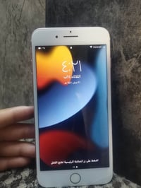 ايفون 7 بلس • 128 جيجا • مشكلة بالرجاج