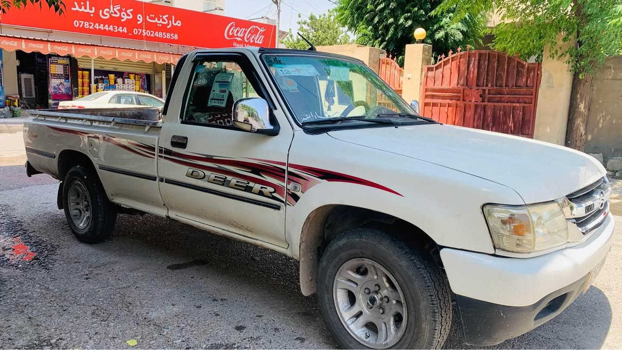 پیکاب دیر مۆدیل 2011شریکە موئەنەت ٣پانکە  ٥پینج قولاب سەیارەکە گیرو مەکینەی بەشەرتە  رەقەمو سەنەوی ٣مانگی ماوە بەسەر بچی  بۆیاخیش نیو دەرگاو نیو چاملەغی لای سەکنی بۆیاخە لەگەل کەمیک لەحارەبانەکەی 
سەیارەکە مالی کەسابەتە دناری مەسروفی تیدانیە  
گەرموشتەریت تەلەفۆن بکە 
    ژ:م/***********   /***********نرخ 65$کەمیک ماجال
Admen❤️ شقلاوة, أربيل
