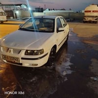 سمند موديل 2010مكفوله فقط تلكيطات صبغ سياره جاهزه وحلوه رقم قادسيه دول...