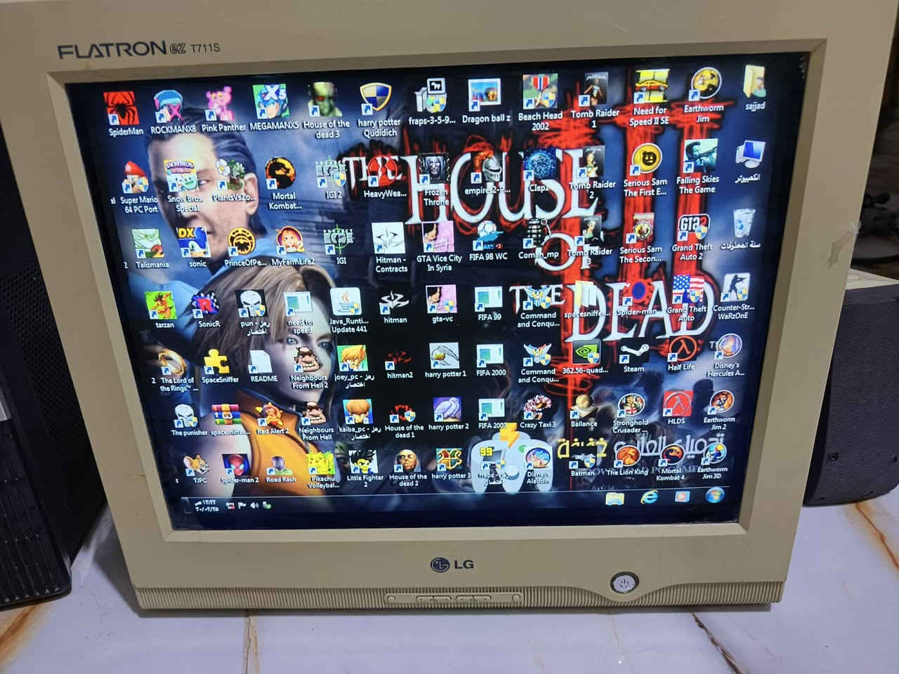 السلام عليكم
Old PC 
حاسبة قديمه كامله ومنصب عليها 80 لعبة قديمه 
هارد 160 كيكا وندوز 7 
سعرها 95 ألف 
مراسلة***********
متوفر توصيل لكل محافظات العراق
