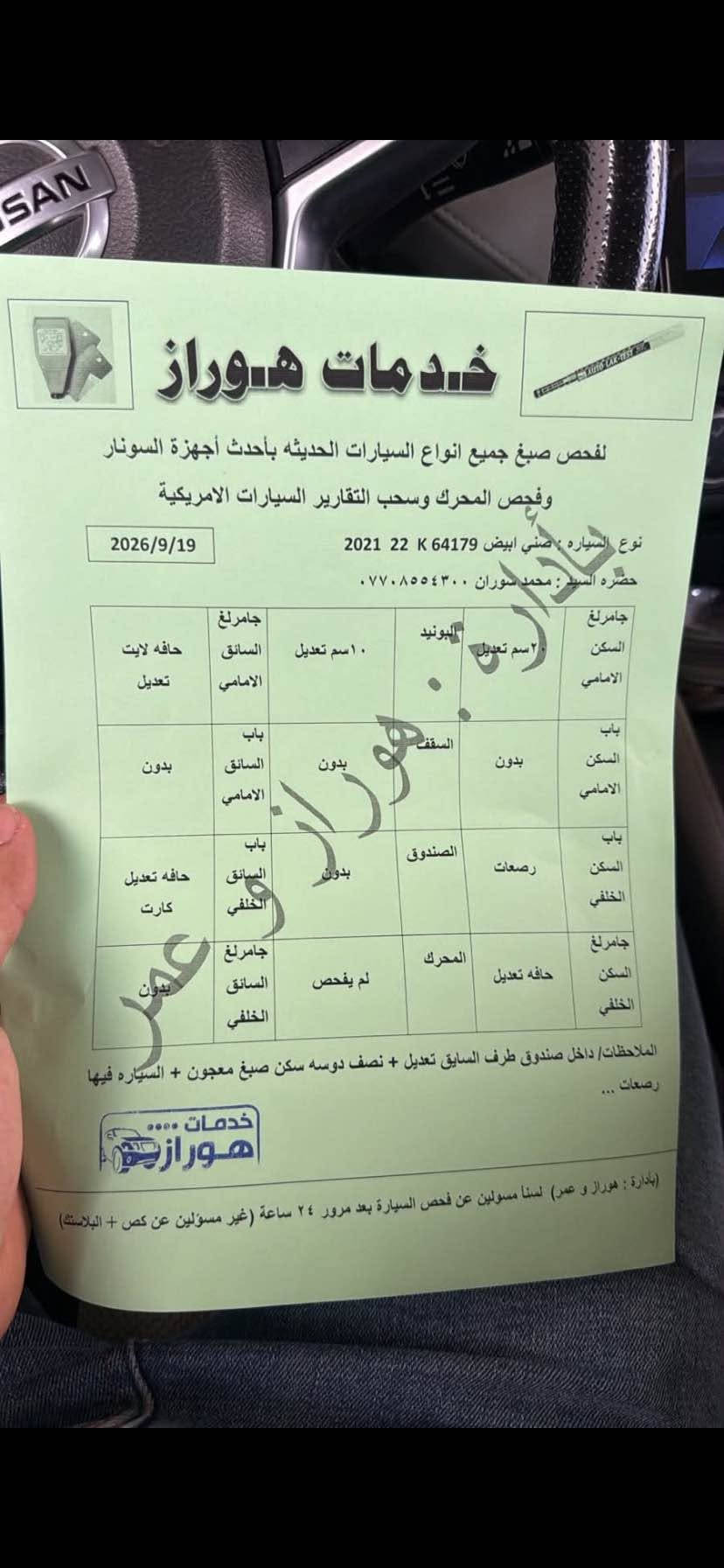 نيسان صني خليجي موديل2021رقم و سه نوي تازيه دفتر بنزيني هه يه بي بوياغه هه ندي سارد و تعديلي هه يه سونه ركه يم دانه وه
سعري 115$مجال
***********
*********** كركوك, العراق
