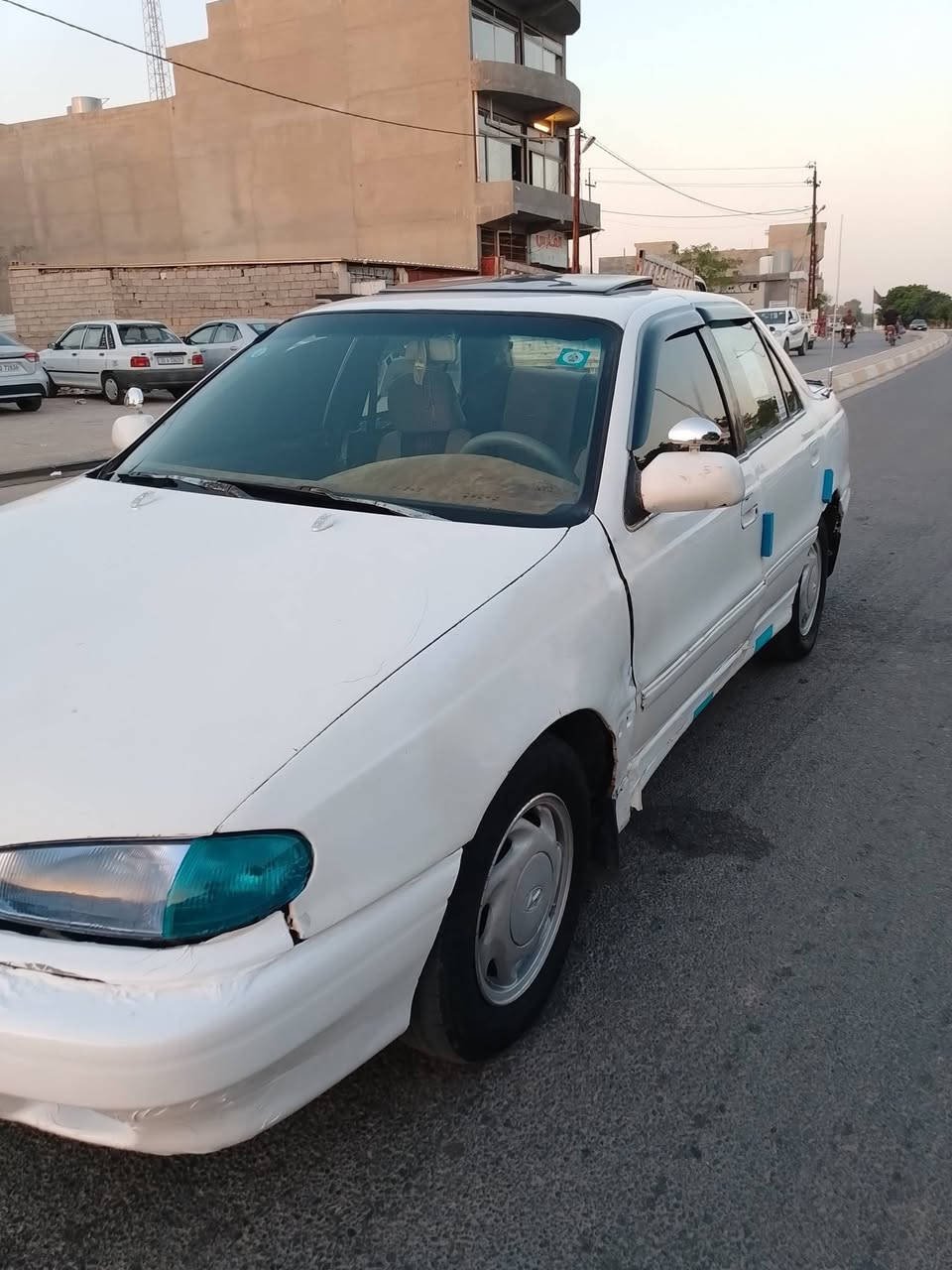 سلام وعليكم اخوان النتره دمعه دبل تريشه  للبيع موديل 95 رقم بغداد الانكليزي مشروع وطني سنويه لل 31 محرك وكير بشرط تايرات فوك نص عمر كهربائيات كلهن شقاله السعر 25وبيهه مجال قليل لل اتصال ***********
