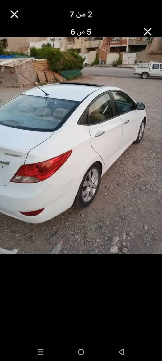 هۆندای  اکسێنت  2012     بێ  سبوغ    سلایت  ABS  کامێرا    هەموو  شتی  نوێ یە   هەزەشی  نوێ    بە ناوی  خۆمە   نرخی  94   ژم   *********** أربيل, العراق
