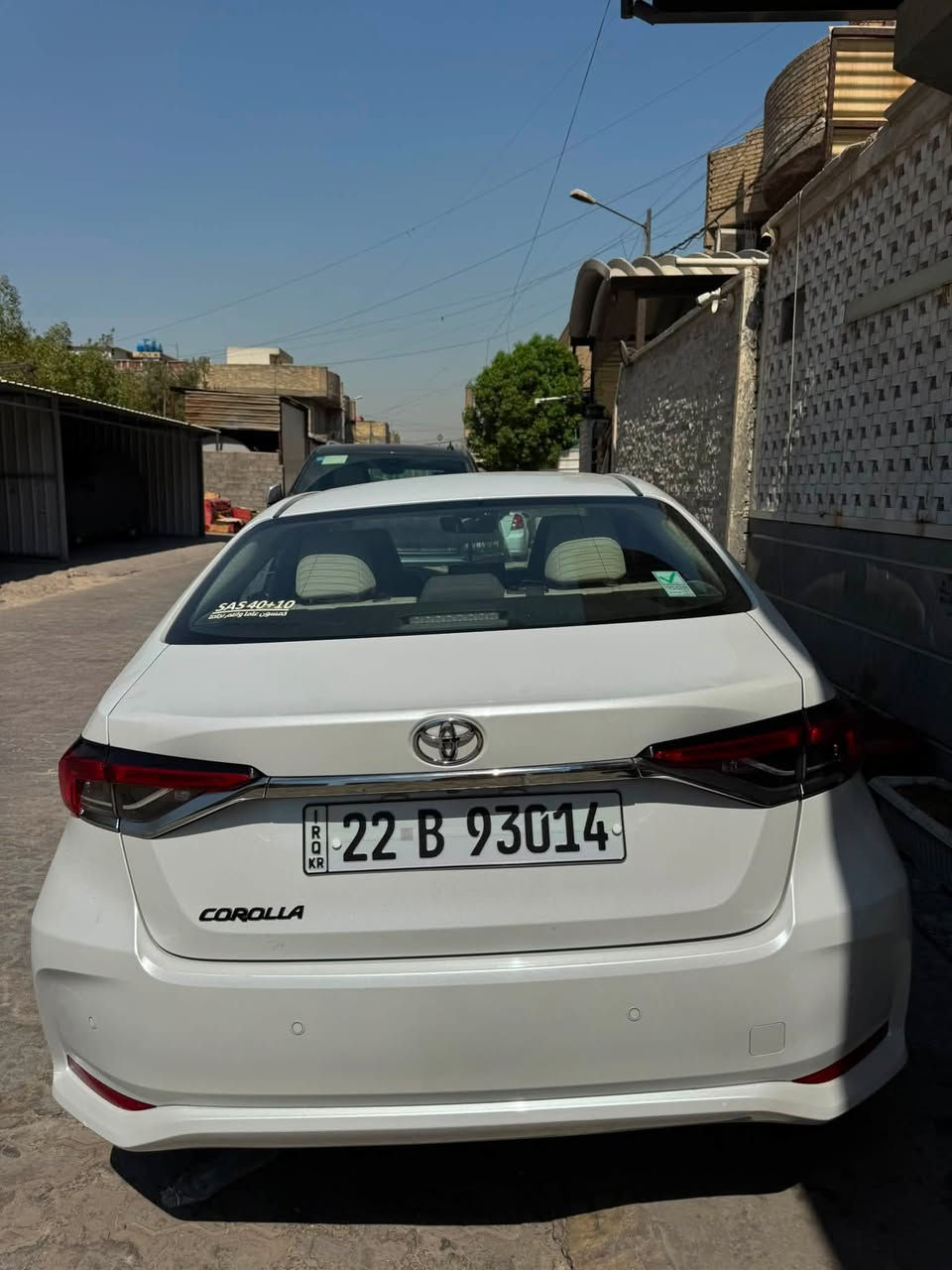 سلام عليكم كورلا 2024 ساز ياباني فول موصفات رقم اربيل باسمي بيها بارد شبر هلال جاملغ خلفي 
السعر 165 رقمي *********** مكاني بغداد

