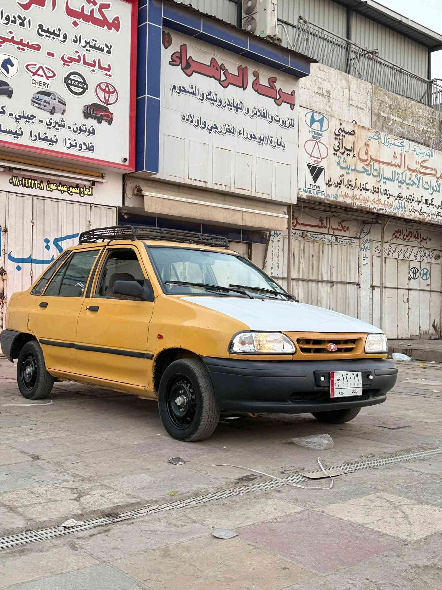 السلام عليكم سايبا موديل2012مكفوله من الضربه والصبغ والتبديل سياره مصفره هيئه وغرامات جاهزه كبل للشارع بلاديه ما ملعوب رقم بغداد تحويل ثاني يوم بيه كير محرك حداديه كهربائيات كله شغاله 
مكاني/بابل
السعر/22
رقمي/***********
