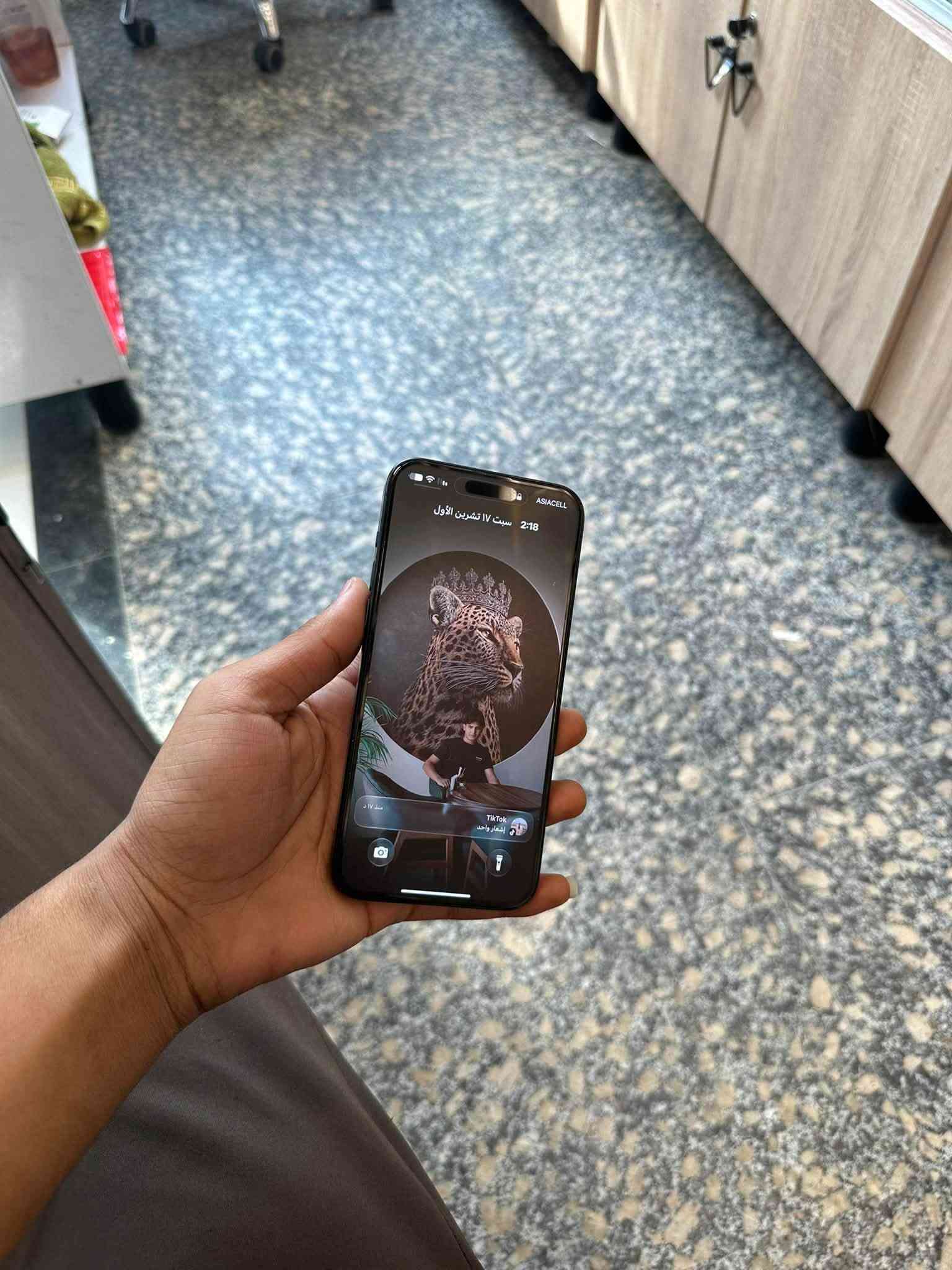 آيفون ١٥ برو ماكس • ٥١٢ • بطارية ٨٧٪