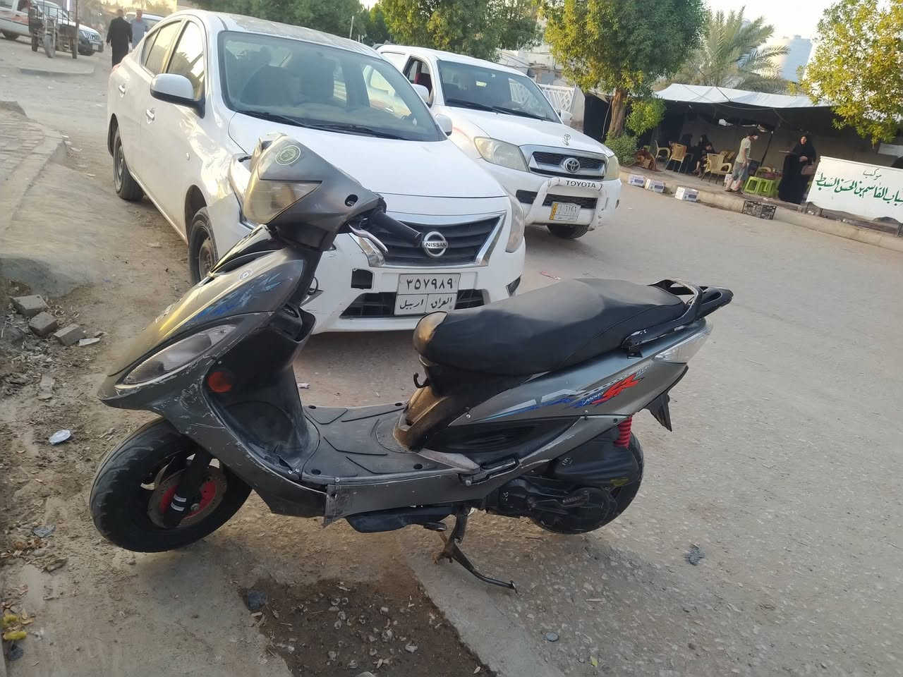 كامكو G4 فحل
للبيع او مراوس 
مكينه شرط النعومه شلعه معدل شگ الكاع 
تايرات جدد 
دبلات رياضي 
كلجات رياضي 
جك نص جك صفح 
كله بلادي كفرات يرادلهن ترتيب 
سلف هندر كرهبائيات كله شغاله 

نقصه فقط كتف اشاير +كفرات ترتيب 
لحد يجي ويضل يسال فقط ذني نقص 
مكاني كوفه شعدك مراوس نزل 
بيع أبيع 

***********
