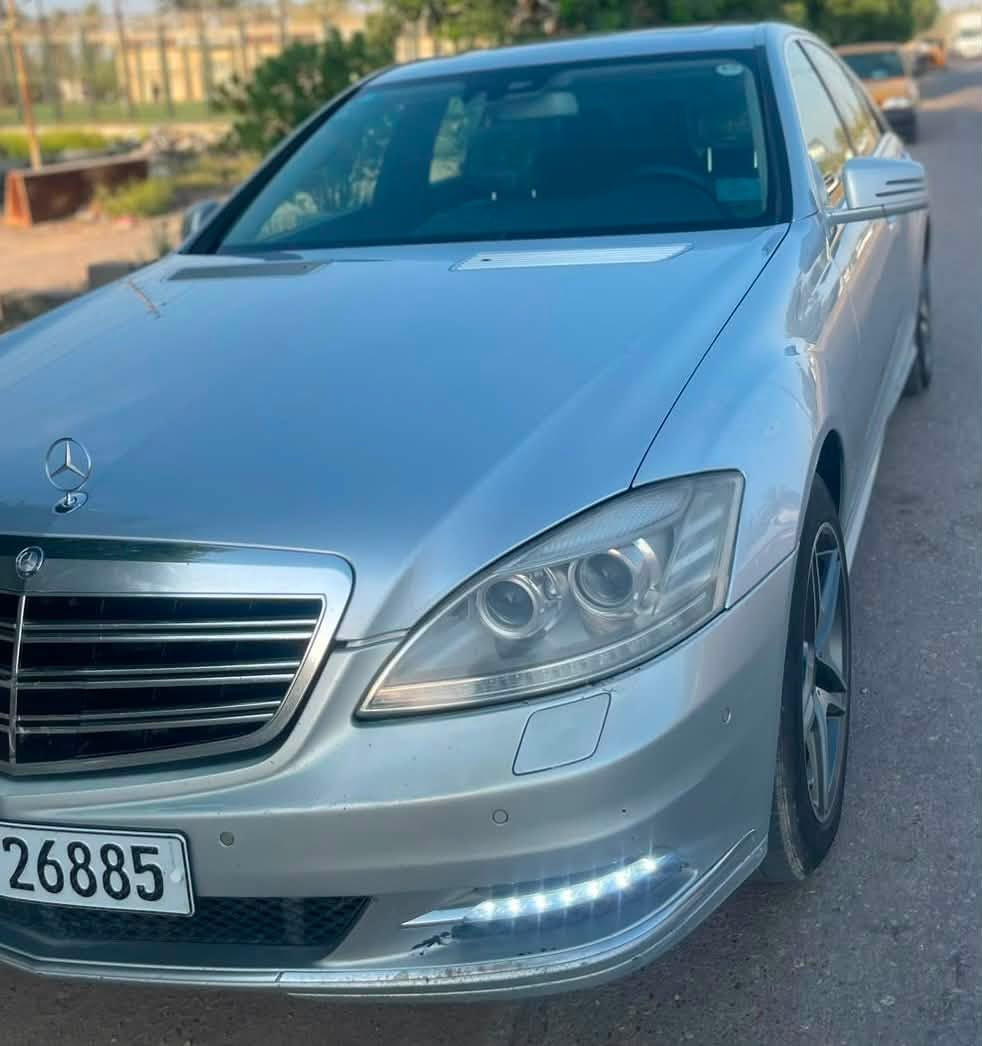 مارسدس s350/2008
مكفوله كفاله عامه من صبغ فقط دعامات 
محدث فقط دعاميات و لايت و بك لايت بيها سونار 
شرط الفحص 
محرك كير كفاله 
صدر امامي خلفي كفاله
ماشيه 156 حقيقي 
أبواب شفط 
صندوق كهربائي + شفط 
لايت عدسه زنون بلادي 
ناظور ليلي 
داخل جلد اسود 
جكات  
ويل Amg
بك لايتات لد 
شاشه اعطال 
شاشه تحكم
تحكم ستيرن 
كروس سرعه 
شاشه قلاب 
كشنات تحكم كهرباء 
تدفئه وتبريد كشنات 
فتحتة سقف 
لد نهاري 
وبعد بيها موصفات 
 السعر 188  بيها مجال 
الاستفسار ‭***********‬
