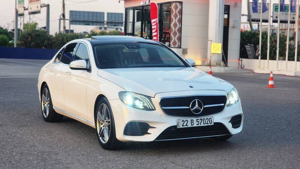 مرسيدس بينز  E class 2017
مةكينة ٤ پستون ٢.٠ توربو 
فوول مواصفات ناو قاوةيي 

بونيدي بوياغة لةگةل هةردوو هيلالي چاملغي پشتةوة  
جةمپيكي پيشي هةية  
ارباك سيستم 
زور جوان و خاوينة سةيارةكة هيچ مةسرةفي تيدا نيية 

سعر 185 وةرةقة و مجال 
هةولير     تحويل و غرامة بةشةرت 
*********** اربيل أربيل, العراق
