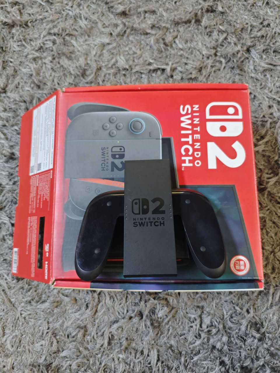 السلام عليكم..
نينتندو سويتج 2 
Nintendo switch 2 
نظافه 95٪ مثل ما موضح بالصور شخط واحد مابي
الجهاز ويه الكارتونه حيل نظيفه كامل الملحقات كلها
انطيك وياهن إضافات:
🟦 لاصق حماية للشاشة اصلي مخلي على الجهاز 
🟦 الجهاز بي حساب يبقه الك بي العاب أونلاين ((انتبه العاب الك وحدك تلعب أونلاين طبيعي مو حسابات اوفلاين افتح نت براحتك))
الالعاب عدد ٥ ماعرفهن تلكه صورهن جوه وحده منهم فيفا ٢٦ اونلاين 
🟦 يحتوي على اشتراك نينتندو سنوي بس ماعرف كم شهر باقي بي
🟦 جنطه ماريو جديده 
🔴🔴 عندي على صفحة يده احترافيه اصليه ماركه خامه تخبل وثكيله يشتغل الرجاج مالتها بس بيها (مشكله) أعتبرها فحم مدا تكنك ماعرف ليش كامله هي وكارتونه ومنول اخذها ((هديه)) ما أحتاجها اذا اشتغلت عندك او صلحتها  الف عافيه 🔴🔴
##########
السعر 590الف قفل
للتواصل الخاص مفتوح 
توصيل موجود افحص واستلم
