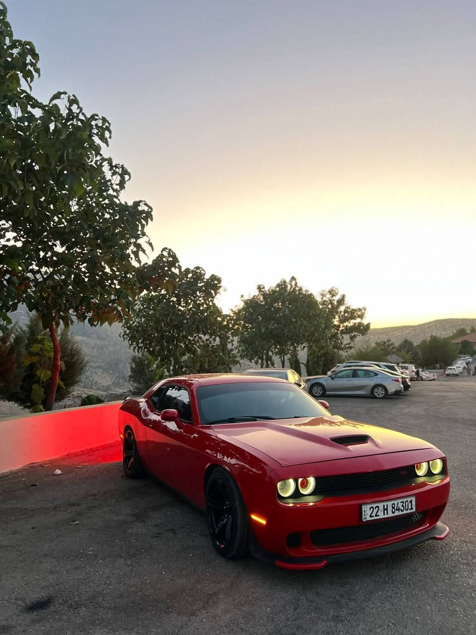 سلام عليكم Dodge Challenger 2022 RT Hemi بيع و مراوس  *********** وتساب *********** 
بجم خلفي كبس بدون دواخل بدون ارباك بيها  3قطع جانبي صبغ كير محرك أكسل مكفوله برغي مامفتوح رقم سنويا هزه جديد تحويل ثاني يوم 
سيارا ستوك وضع شركه 
طخم وياله و تايات هيلكات جديد
داخل روز رويز  
صدر أمامي خلفي جديد
مكان سيارا اربيل أربيل, العراق

