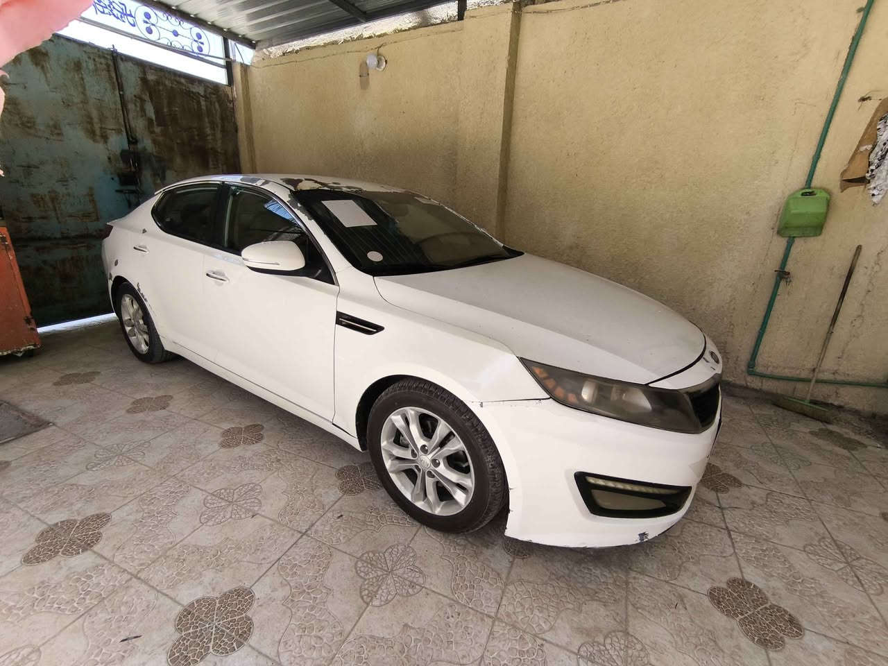 السلام عليكم 
اوبتما وارد أمريكي 2013
باسمي تحويل ثاني يوم 
جاملق وبنيد 
محرك 2400 GDI
بصمه السياره كشن السايق كهرباء 
تبريد ثلج ❄️ قطعتين
بيها تكشير بالصبغ ونقص حداديه اماميه 
البصرة قضاء الزبير 
السعر 85
*********** البصرة, العراق
