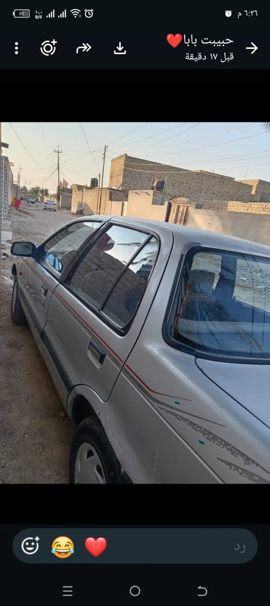 السلام عليكم سياره لانسر 92 محرك يبخر مداور نفس اليوم رقم انكليزي ‏‪***********‬‏
