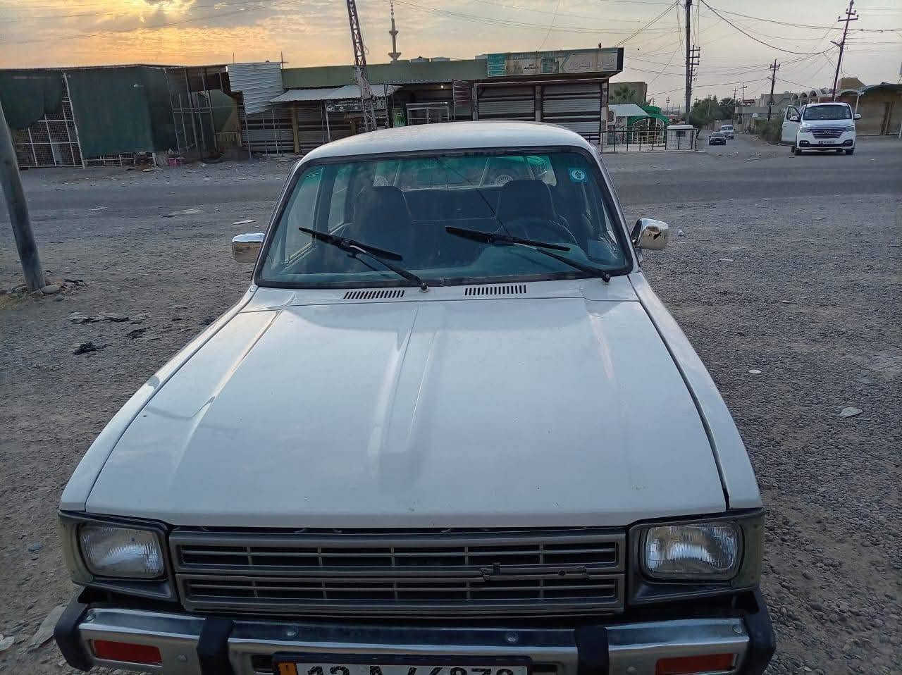 مكلف بالنشر
بيك اب تويوتا موديل 82
صبغ وحدادية عل شاصي
سنوية الى 2030
هزة جديدة
السيارة شرط التحويل
عنوان ناحية القيارة 
للأستفسار اتصل على صاحب السيارة 
***********
