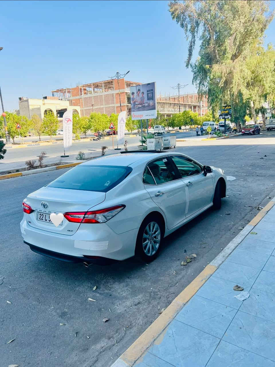 السلام عليكم
للبيع كاامري موديل2020 خليجي مكفوله كفاله عامه 
السياره فول مواصفات جي ال اي
رقم اربيل تحويل ثاني يوم
المكان ديالى
اتصل/ ***********
