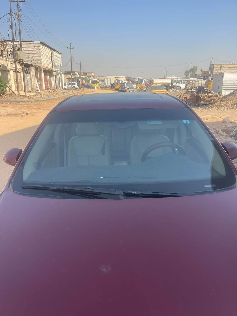 سلام عليكم امبالا 2008 ltz بغدا بأسمي الرقم الجديد  ادامه كامله كير جديد حداديه تخم تاير  مرارح عبوه باتزين بلك واير بلك ادامه كامله ماعايزه برغي اي كلوب مامشتغل بالدشبول سياره جاهزه اي نقص مابيهه وياهه مقطع فديواا والسونار مرفق   السعر 79 وبيهه مجال بسيط. ***********

نص مكتوب في الصور:
- نخلي مسؤوليتنا بعد انتهاء الفحص وتسليم التقرير للزبون من تاريخ الفحص البارد الصبيح التبديل اسم الزبون : مروان الماركه والنوع: امبالا الموديل : 2008 رقم المركبه : الوقت والتاريخ: الرابعه عصرا 2026/6/7 الملاحظات : تم فحص السياره يوجد بارد موضح+فتح الباب الامامي الأيسر ولايمن +فتح الجاملغ الامامي الايمن+فتح تنطبيع البند +مرصعات وشخوط وتكحيل في اماكن متفرقه وتم اطلاع الزبون ع ذالك الجانب العلوي: رصعات وخدوش خفيفه لم يتم فحص الشاصي الامامي الايمن بسبب وجود تكدسات الجانب الامامي: الجانب الخلفي: