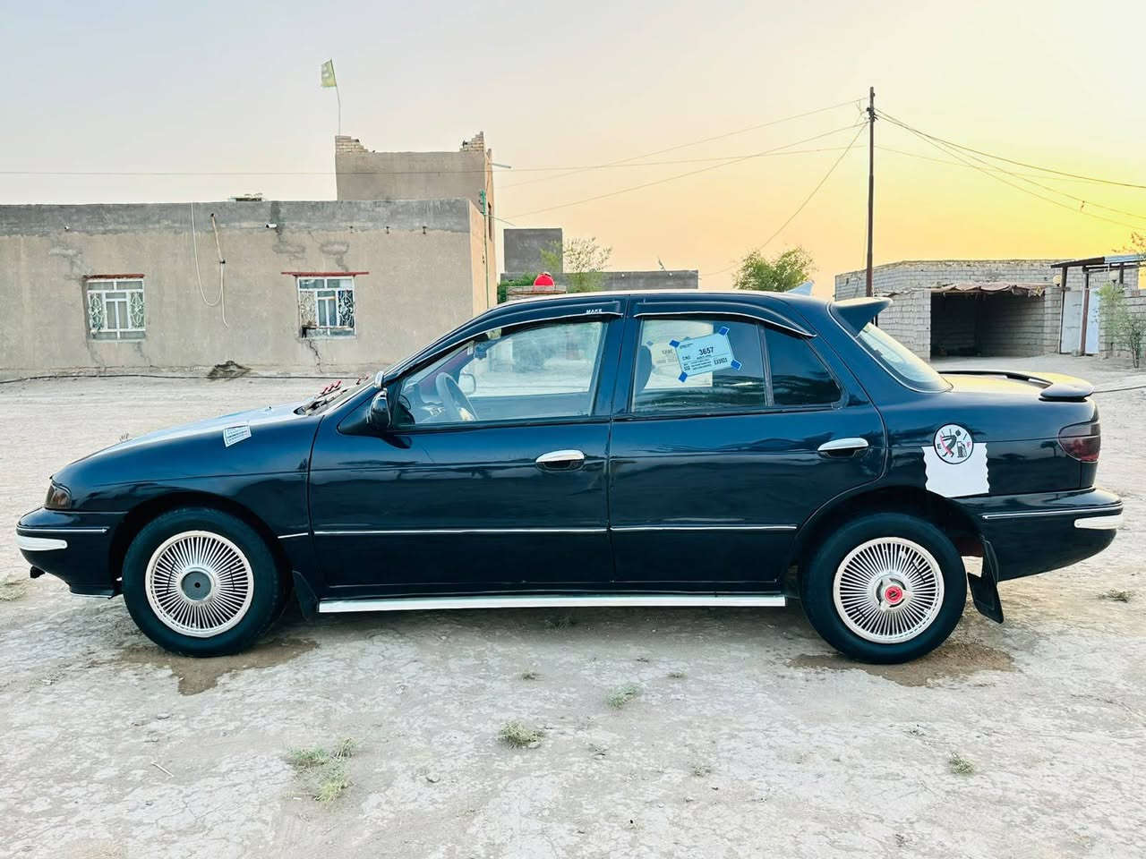 للبيع كيه سيفه اوتماتيك 
موديل 94رقم بغداد انكليزي   مشروع وطني سنويه ل 30 سياره مكفوله كفاله عامه من  كص وضربه مصبوغ  حزام الجماليه فقط سياره متعوب عليه مال چناي  مكينه مفتوح مو مسكر خير من الله  كير اوتماتيك حدادية اماميه خلفيه جديده تخم تاير جديد كهربائيات كلها شغاله مسجل سماعات جام شغال دوشمه جديده  سياره واحد على واحد وطلع وين يعجبك سعره 34وبيه مجال مكان بابل ناحية الشوملي
 الاتصال على الرقم التالي 
 ‪***********
متواجد واتساب
