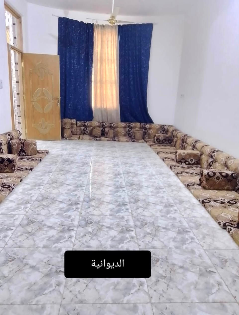 🏡 بيت للبيع – حاوي النهضة | شارع شيخ تحسين

📐 المساحة: 300 م²
🏠 بناء حديث سنة 2022 – طابق واحد

✨ تفاصيل العقار:
• غرفتين نوم، وحدة ماستر سويت 4×6م
• صالتين كبار
• ديوانية 9×4م
• مجمع صحيات كبير
• صحيات داخلية وخارجية
• مطبخ 5×7م
• مناور كبار عدد 2
• بناء حديث وتشطيب مرتب

📍 الموقع: حاوي النهضة – شارع شيخ تحسين

📞 للاستفسار ومعاينة العقار:
***********

🏢 زورونا في مكتب العاصمة للعقار
📍 العنوان: بداية شارع مستشفى الشطرة العام
