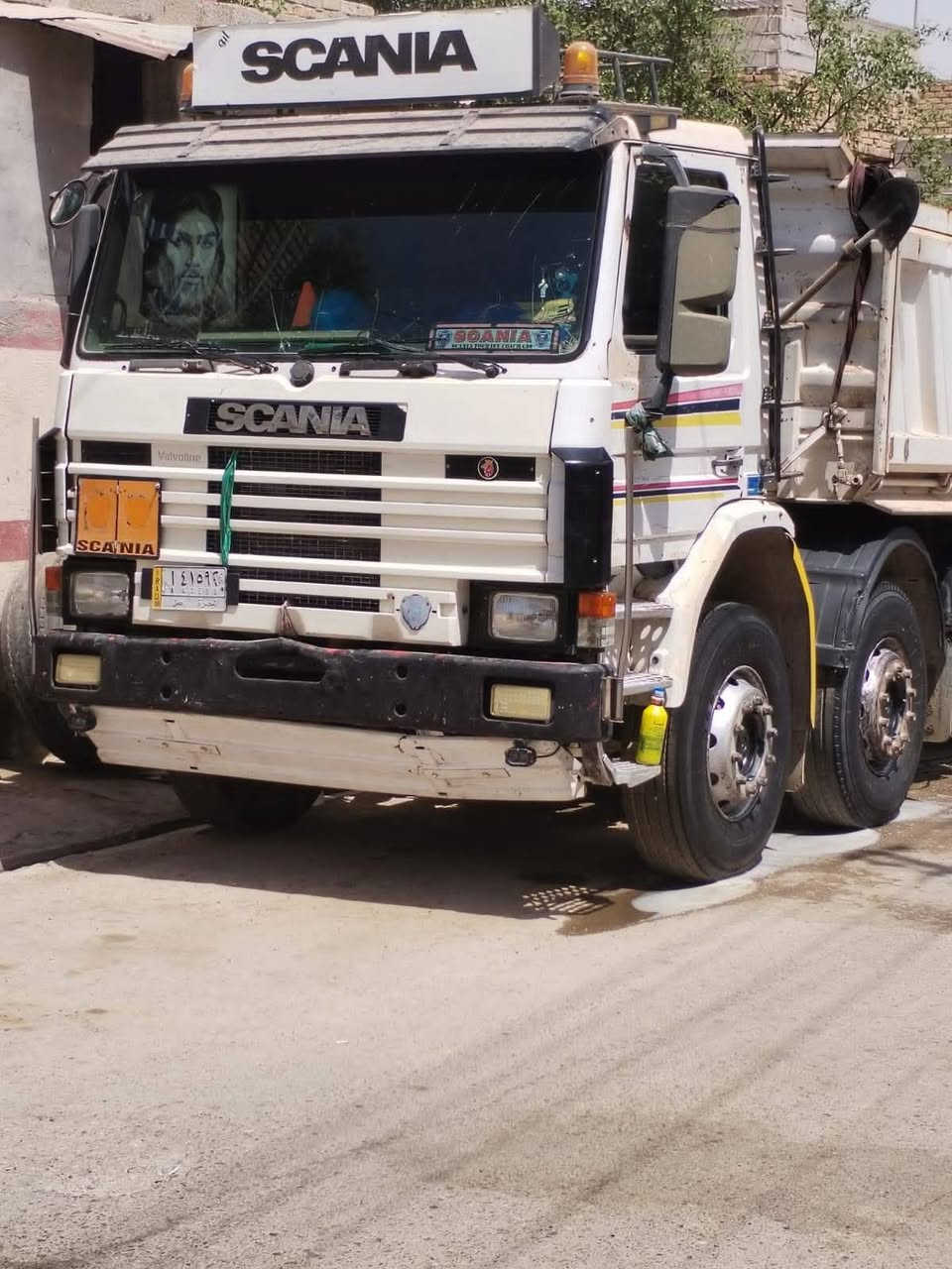 سلام عليكم 
للبيع سكانيا عكرب بلاديه
113 محرك وكير جدد
مديل 95 سنويه جديده 
مكان بغداد السياحي معرض البركه 
***********
***********

