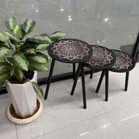 طقم طاولات • راقي • ٣ قطع