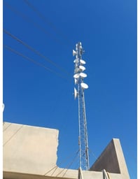 برج انترنيت • ٢٤م حديد • سكتر UBNT