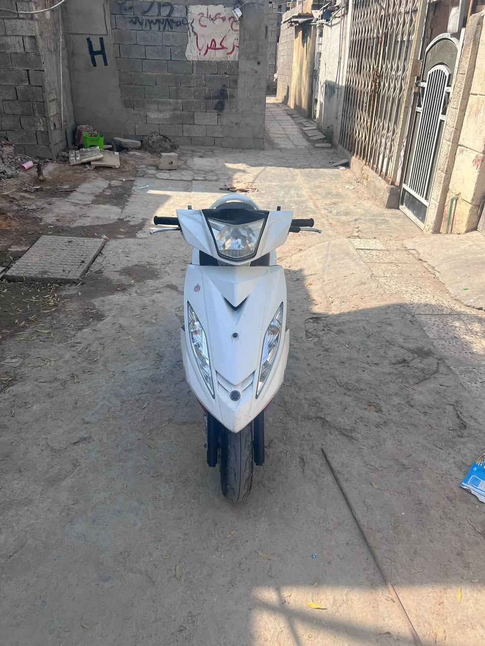 سلام عليكم
🏍️ Yamaha GTR 2011 للبيع
مكينه مكفوله وجديده وناعمه  نكره  
بيها شخوط بسيطه من الرمبه ومن الاستعمال والتريشه مكسوره ومصلحهة 
السعر 1,250,000 قابل للتفاوض بالمعقول 
مكاني بغداد الكماليه 
***********
