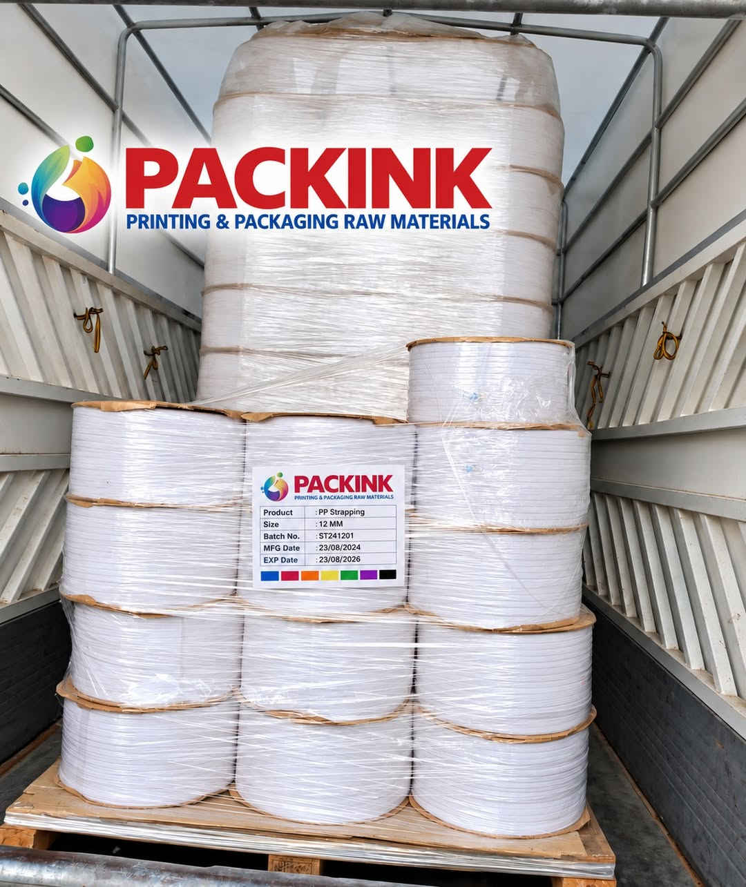 📦 PACKINK – قيد التغليف والربط
💪 قوة، ثبات وجودة عالية لحماية منتجاتك!
هل تبحث عن قيد تغليف قوي وموثوق؟
📢 تقدم PACKINK قيود التغليف المصنوعة من مادة البولي بروبيلين بجودة عالية وأسعار تنافسية، مناسبة لربط وتغليف مختلف أنواع المنتجات.
🔹 PACKINK – قيد التغليف من البولي بروبيلين
✅ خفيف الوزن وسهل الاستخدام
✅ مرونة جيدة
✅ مناسب للكرتون والمنتجات الخفيفة والمتوسطة
✅ مناسب لأجهزة الربط اليدوية والأوتوماتيكية
📏 مقاسات PACKINK:
5 ملم – 6 ملم – 9 ملم – 12 ملم – 15 ملم – 20 ملم
🎨 توفر PACKINK جميع المقاسات والألوان حسب الطلب.
✨ PACKINK – الحل الاحترافي لتغليف وربط وحماية منتجاتك.

---------------

📦 PACKINK – قیدی پاکێجکردن و بەستن
💪 هێز، جێگیری و کوالیتی بەرز بۆ پاراستنی بەرهەمەکانت!
ئایا بە دوای قیدی پاکێجکردنێکی بەهێز و متمانەپێکراو دەگەڕێیت؟
📢 PACKINK قیدەکانی پاکێجکردن کە لە مادەی پولی‌پرۆپیلین دروستکراون، بە کوالیتی بەرز و نرخێکی گونجاو پێشکەش دەکات، گونجاو بۆ بەستن و پاکێجکردنی جۆرە جیاوازەکانی بەرهەم.
🔹 PACKINK – قیدی پاکێجکردن لە پولی‌پرۆپیلین
✅ سووکە و بەکارهێنانی ئاسانە
✅ خەم‌پێدانی باشی هەیە
✅ گونجاوە بۆ کارتۆن و بەرهەمە سووک و مامناوەندەکان
✅ گونجاوە بۆ ئامێری بەستن بە دەست و ئۆتۆماتیکی
📏 قەبارەکانی PACKINK:
5 ملم – 6 ملم – 9 ملم – 12 ملم – 15 ملم – 20 ملم
🎨 PACKINK هەموو قەبارە و ڕەنگەکان بە داواکاری بەردەست دەکات.
✨ PACKINK – چارەسەری پیشەیی بۆ پاکێجکردن، بەستن و پاراستنی بەرهەمەکانت.

📍 العنوان: 
عينوان الرئيسي: شارع 120 – قرية آرام – فيلا رقم 252 – أربيل – العراق.
عينوان المعمل : شارع مخمور – منطقة تيمار الصناعية – أربيل – العراق.
عينوان المخازن: شارع كوير – مجمع المخازن الحكومية – أربيل – العراق
📞 لمزيد من المعلومات والطلبات، تواصلوا معنا مباشرة:
📱 هاتف: 9647504304708+
🌐 الموقع الإلكتروني: www.mrm-co.com
📧 البريد الإلكتروني: info@mrm-co.com

نص مكتوب في الصور:
- PACKINK PRINTING & PACKAGING RAW MATERIALS