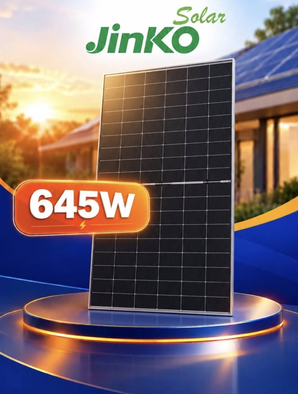 لا توجد تفاصيل

نص مكتوب في الصور:
- EVE طاقة تدوم أمان يعتمد عليه 16 kWh LiFePO4 Battery أمان عالي بتقنية LiFePO4 عمر افتراضي طويل 7000 دورة تركيب سهل وتشغيل ذكي كفاءة عالية وأداء مستقر EVE Energy
- شمس المستقبل لمنظومات الطاقة الشمسية والأعمال الكهربائية العامة طاقة نظيفة .. لمستقبل أفضل 8kW تصميم وتنفيذ أنظمة الطاقة الشمسية توفير جميع أنواع الانفرترات والبطاريات تمديدات وأسلاك وكل الأعمال الكهربائية أنظمة الإنارة الداخلية والخارجية صيانة ودعم فني بعد البيع خبرة وكفاءة في مجال الطاقة الكهربائية التزام بالمواعيد ونصل إليك في الوقت المحدد أسعار مناسبة تناسب الجميع جودة عالية أفضل أداء استثمر في طاقة الشمس وودع فواتير الكهرباء *********** للاستفسار والحجز اتصل الآن
- Deye 16kWh
- Solar
- Jinko
- 645W